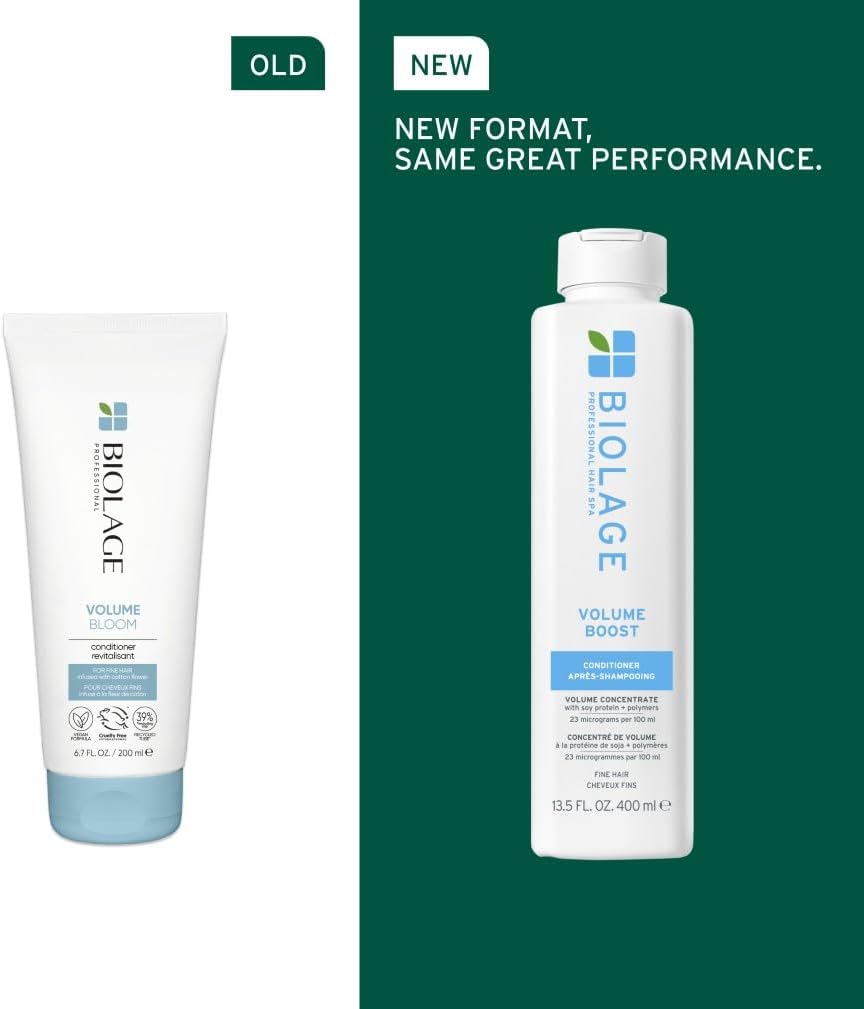 Thumbnail 1 de Biolage Volume Boost Conditioner (Immediate Lift & Volume) for Fine Hair, 400ml