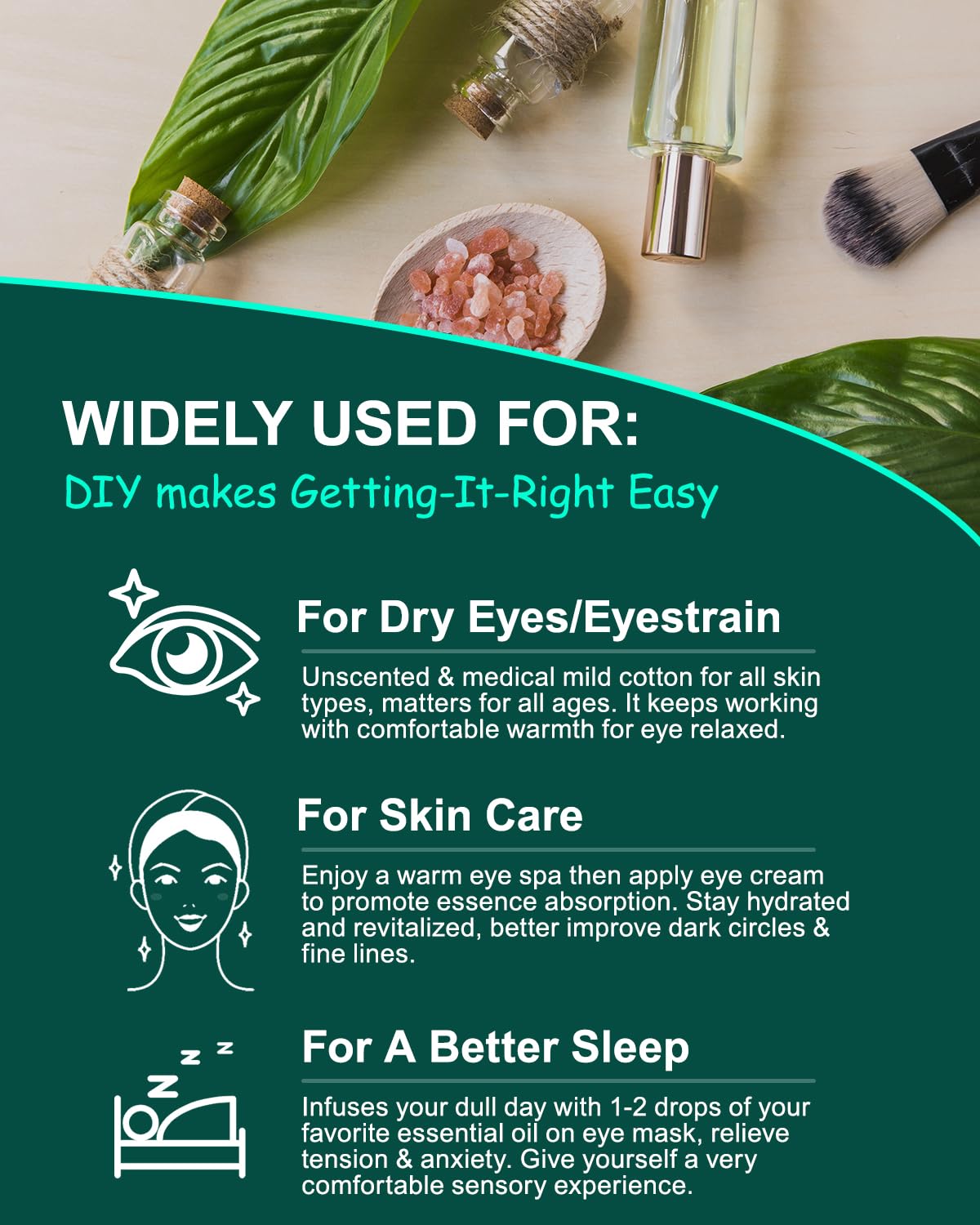 Thumbnail 5 de Steam Eye Masks 16-Pack Self-Heating for Dry Eyes 😴