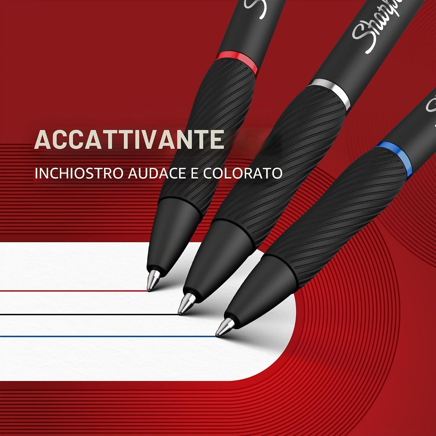 Thumbnail 3 de Sharpie S-Gel Penne gel 0,7 mm 8 colori