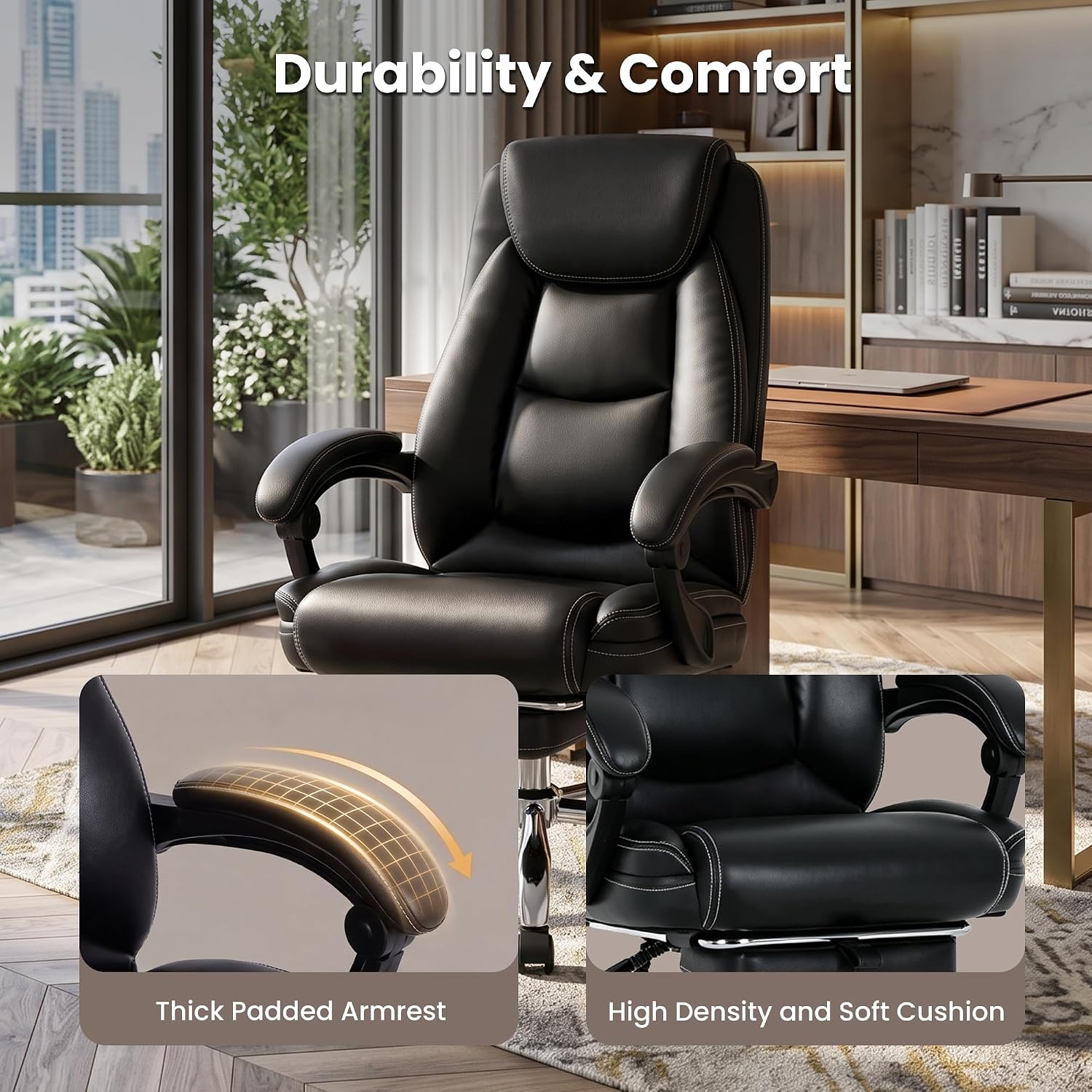 Detalle 2 de Big and Tall Massage Office Chair