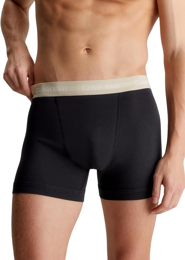 Detalle de Calvin Klein Calzoncillos Trunks pack 3, L
