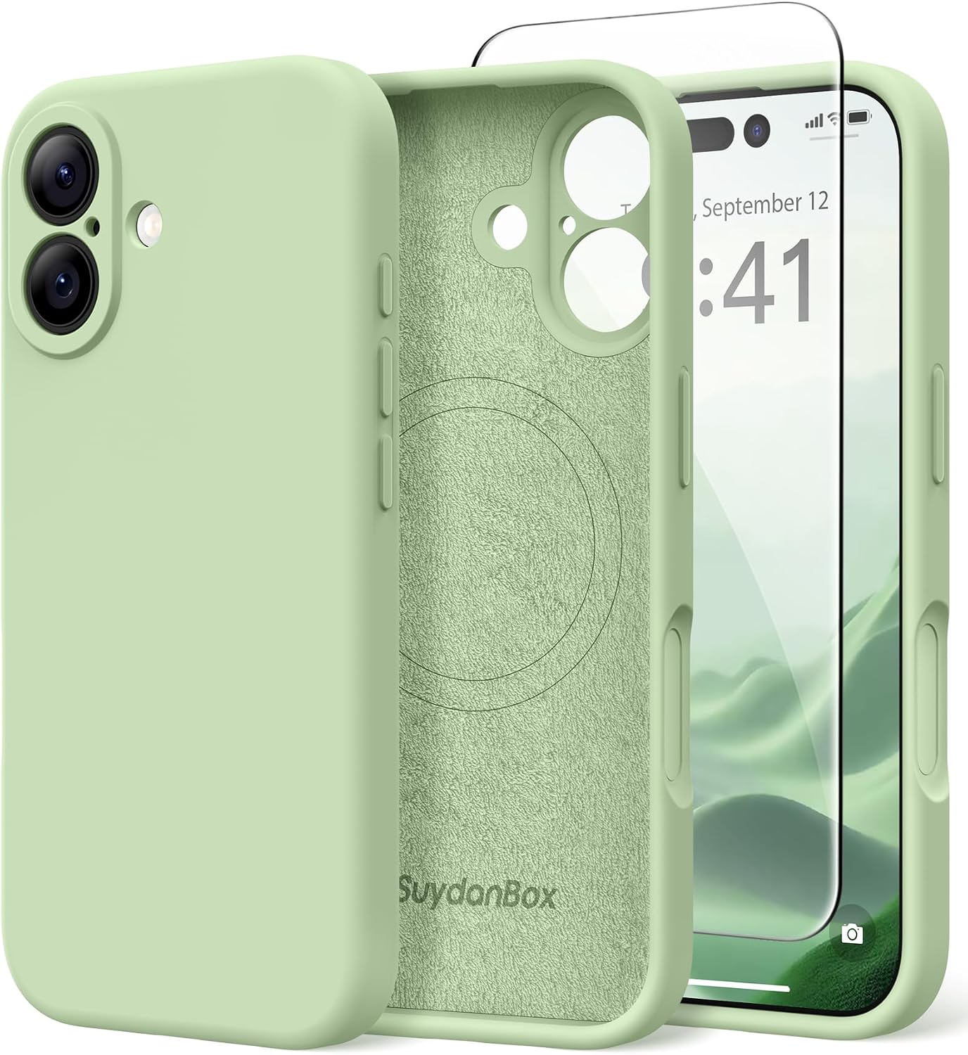 Detalle de SuydanBox iPhone 17 Case MagSafe Compatible, 6.3"