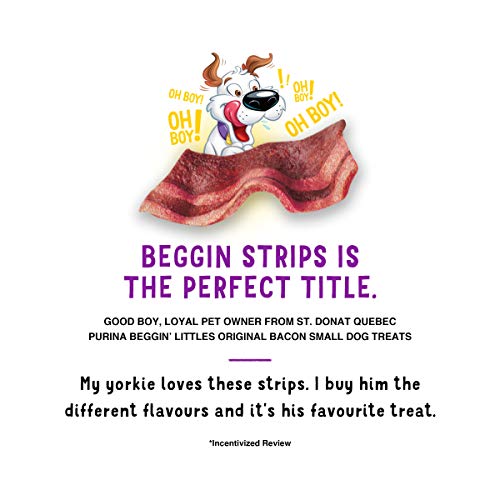 Thumbnail 7 de Purina Beggin' Fun Size Dog Treats for Small to Medium Dogs, Original with Bacon — 25 oz Pouch
