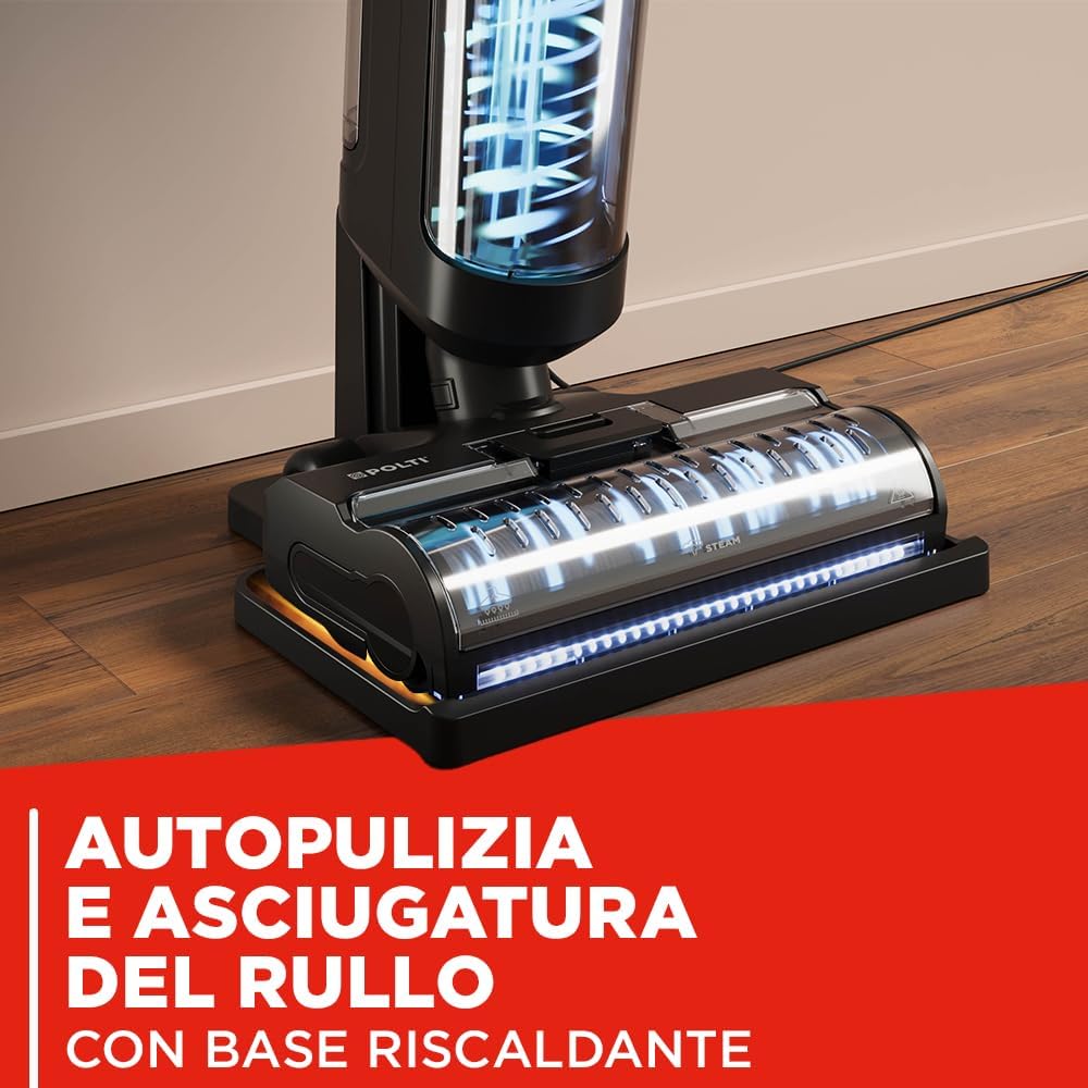 Thumbnail 5 de Polti Rollysteam WD20: Lavapavimenti a vapore e aspirapolvere 750 W, pulizia in un solo passaggio