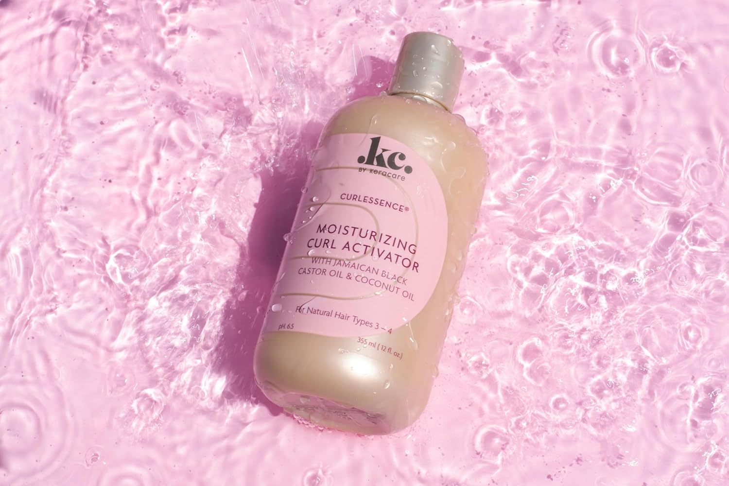 Detalle 2 de KeraCare Curl Essence Moisturizing Curl Activator (12oz) for defined, frizz-controlled curls