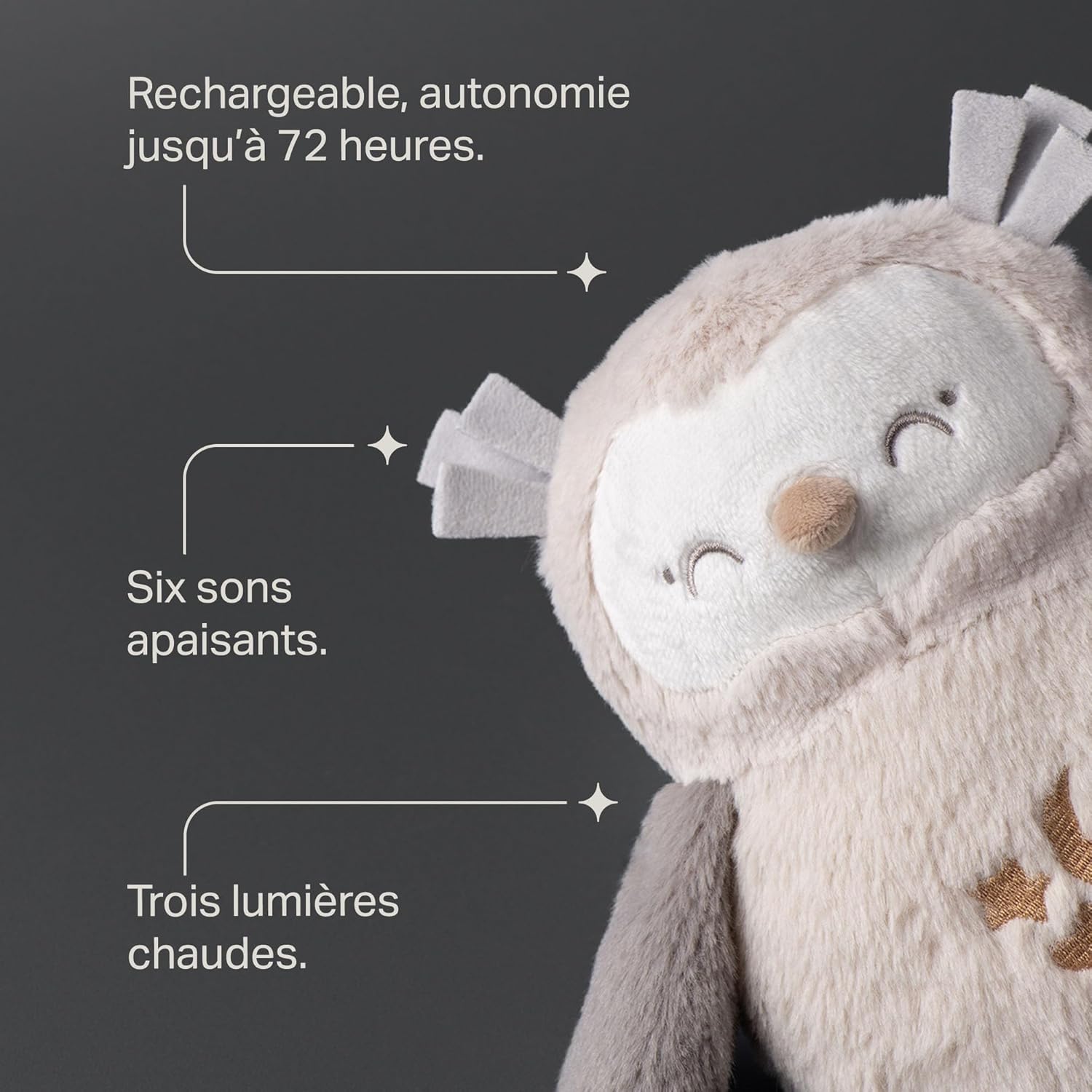 Thumbnail 4 de Tommee Tippee OllieChouette veilleuse sonore 72 h