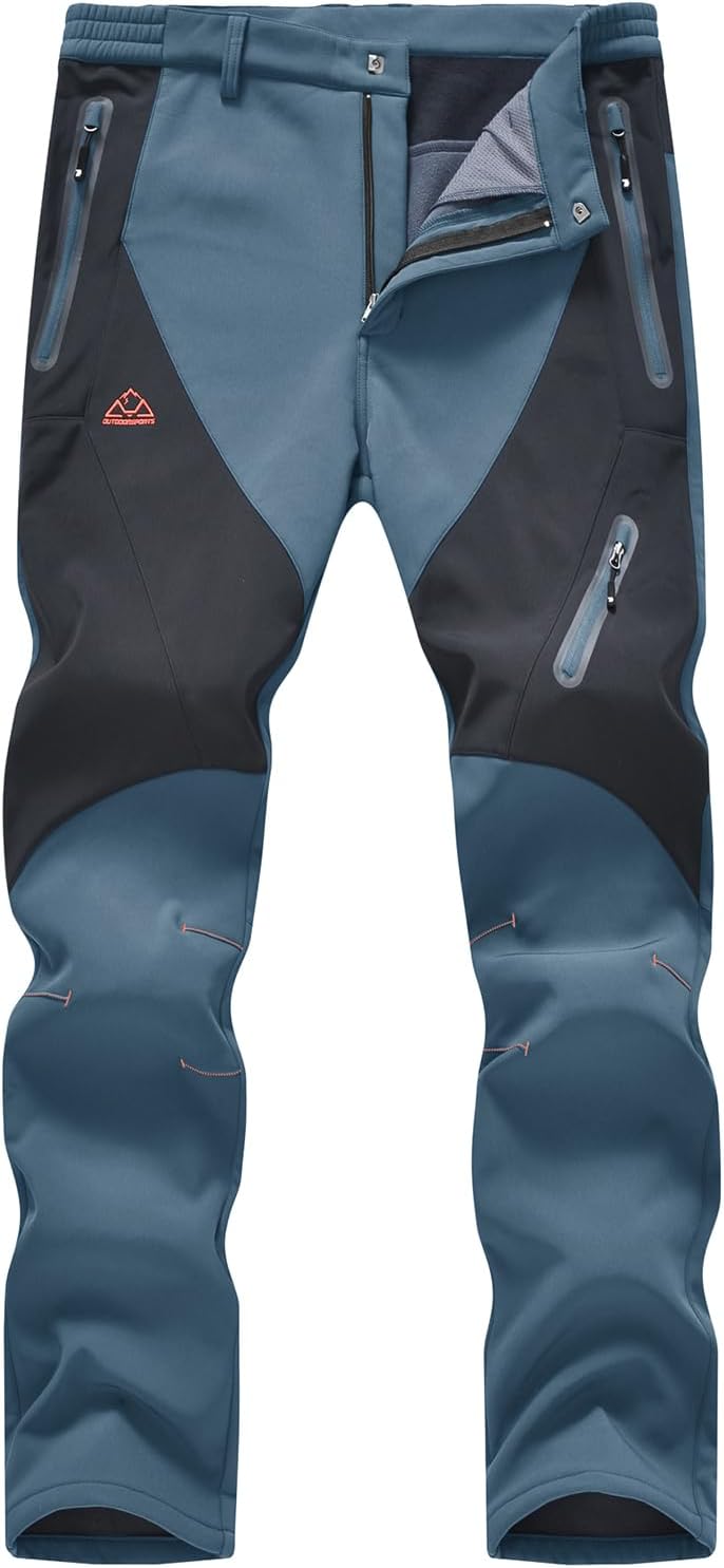 Thumbnail 3 de donhobo Men's Waterproof Softshell Trousers with Zip Pockets