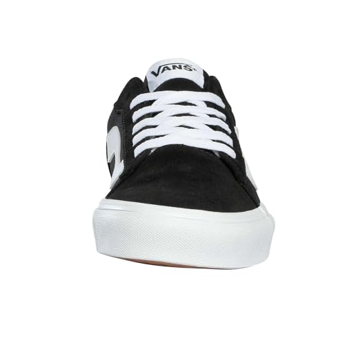 Detalle de Vans Hombre Zapatillas de Ante Vero en Black/White, 42.5 EU