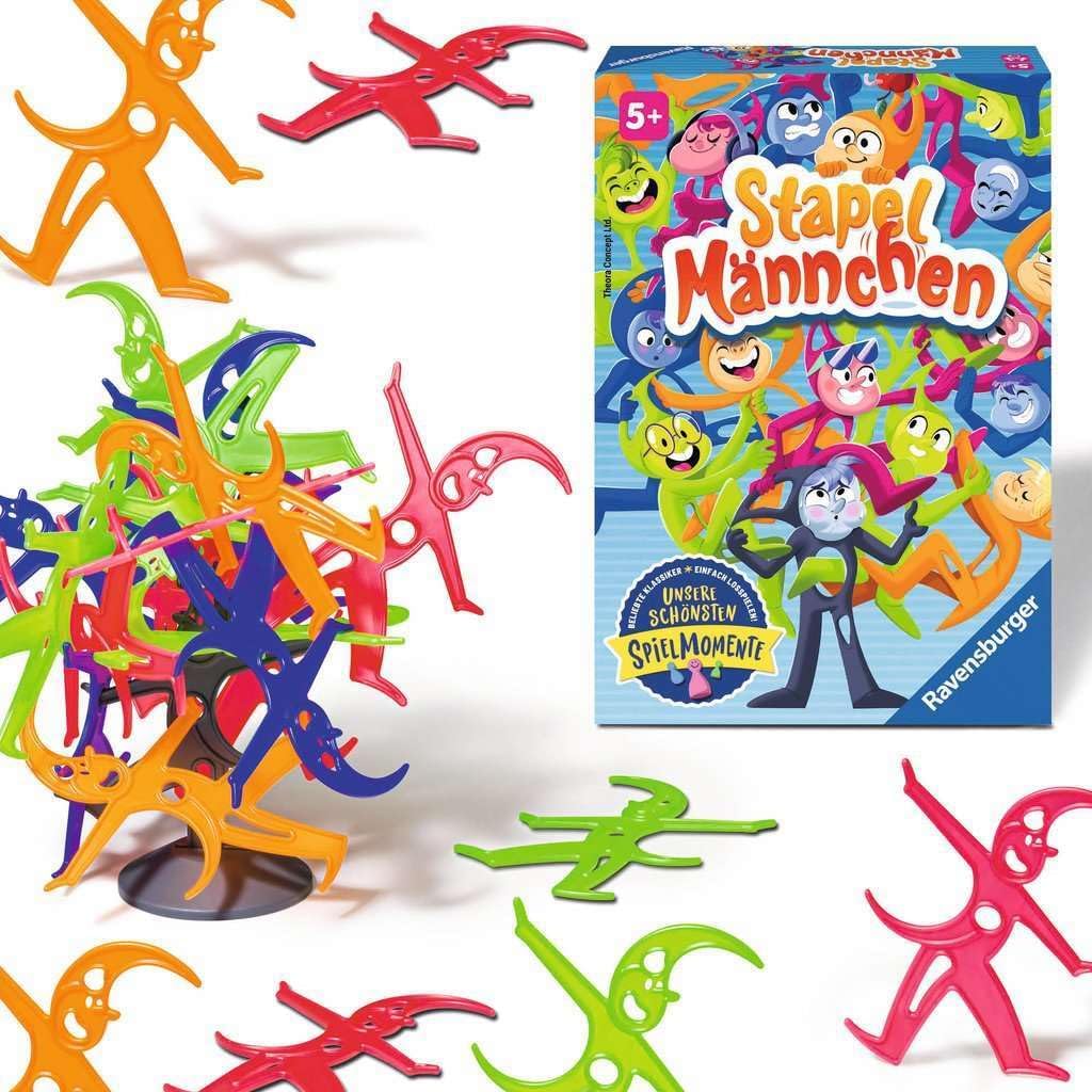 Detalle 2 de Ravensburger 20854 StapelmĂ€nnchen ab 5 Jahren đČ