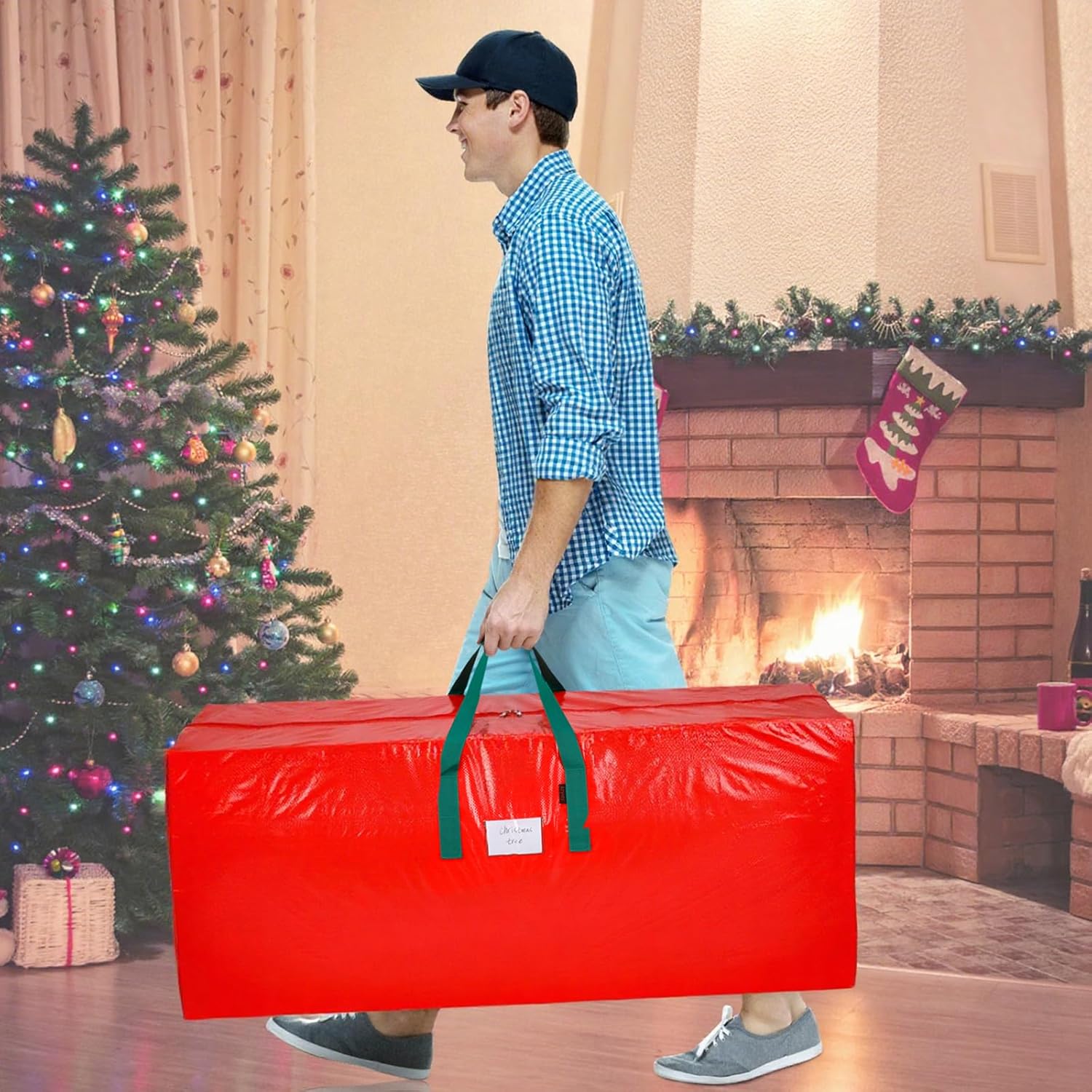 Thumbnail 5 de KRYSTY Christmas Tree Storage Bag fits 7.5 ft tree ⏳