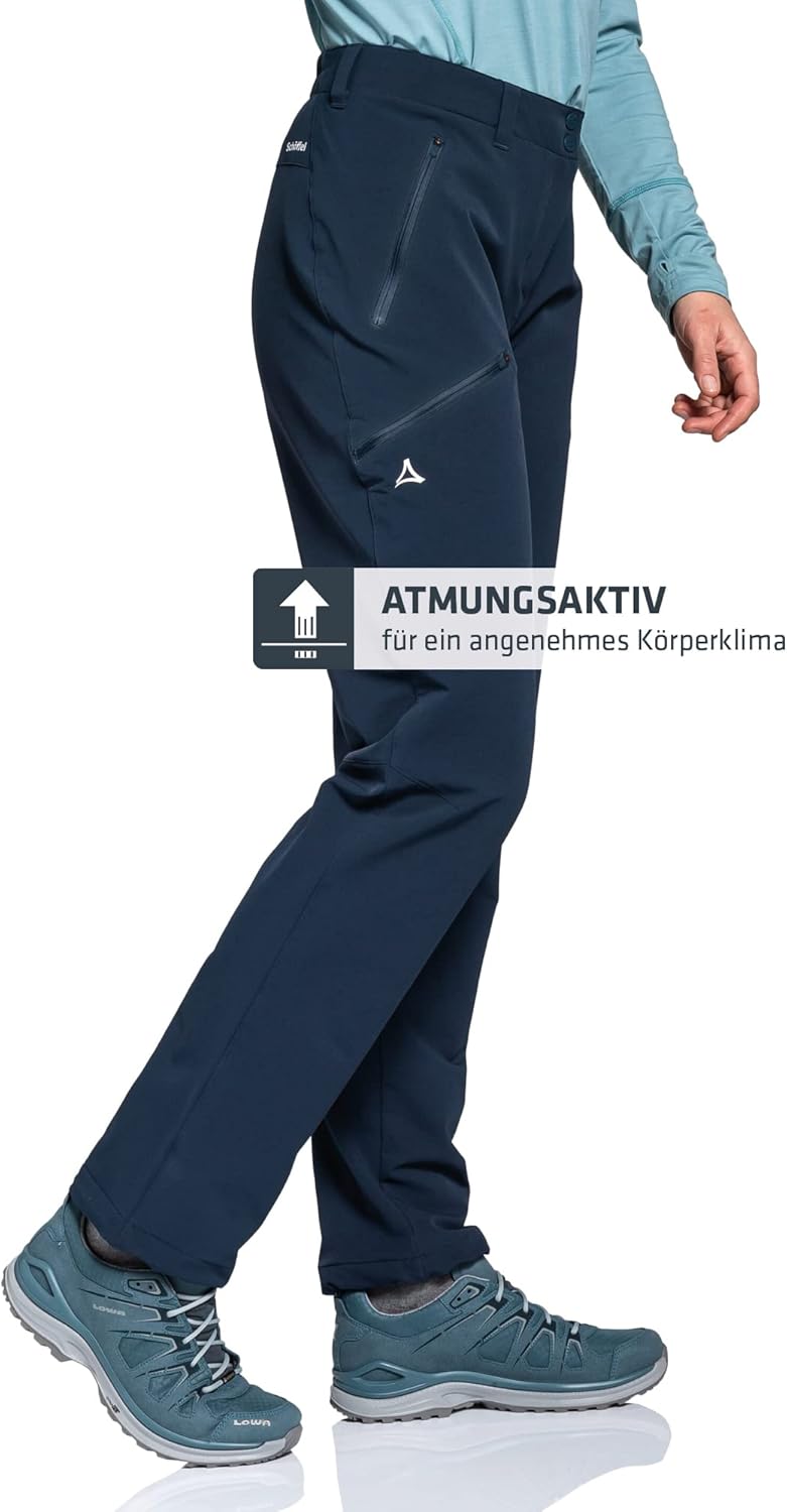 Thumbnail 5 de Schöffel Damen Pants Ascona Warm L – warme Softshell-Wanderhose mit 4-Wege-Stretch