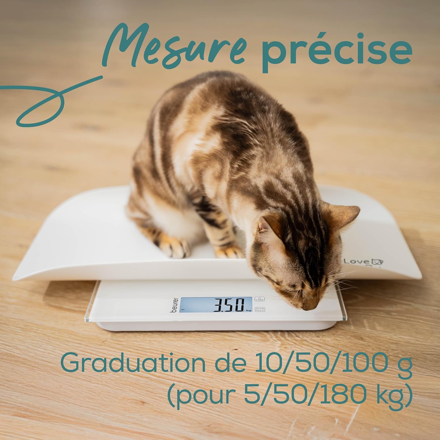Detalle 2 de Beurer Love Your Pet Balance Polly 180 kg