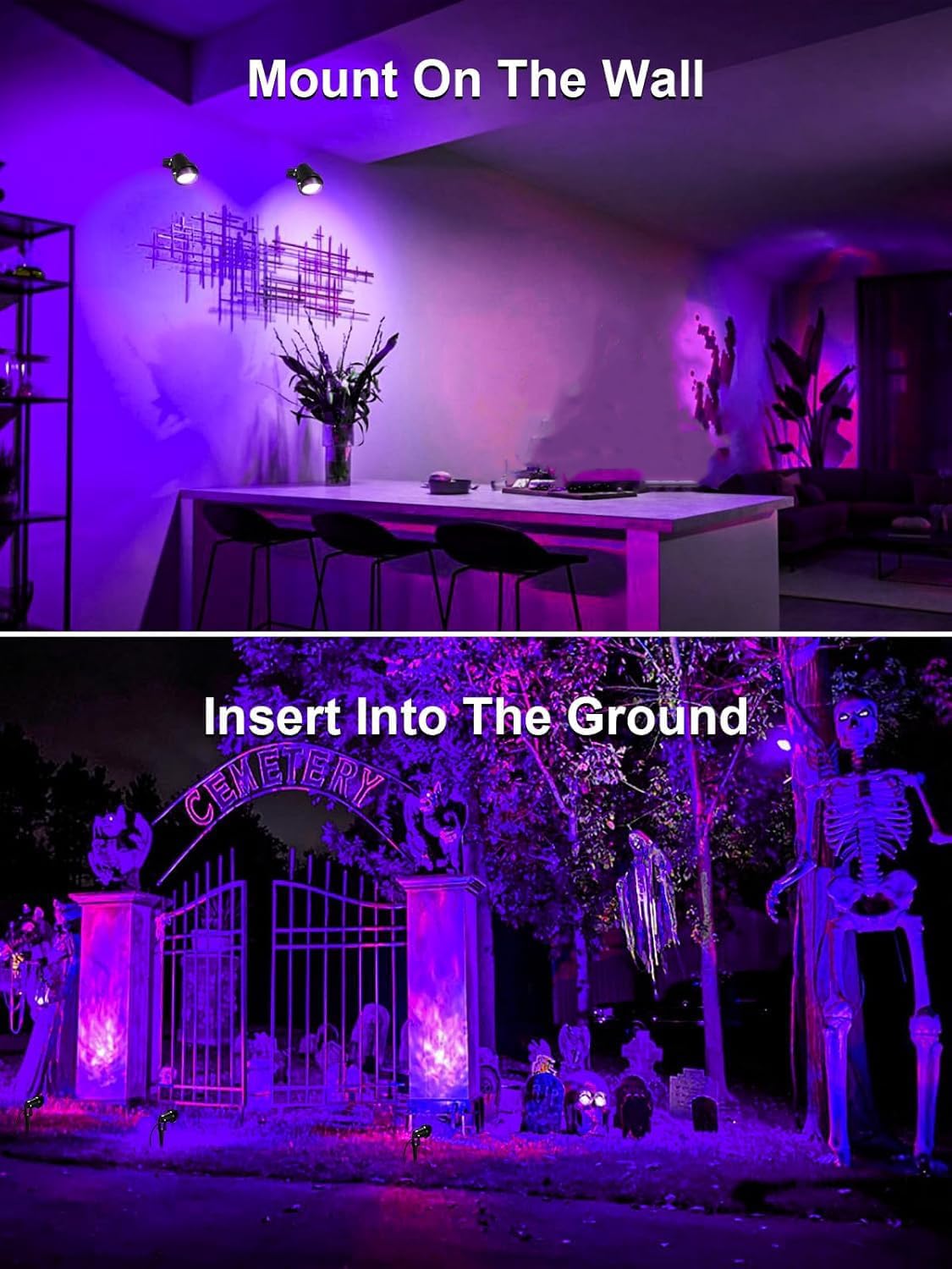 Detalle de ZUCKEO Blacklight Spotlight 15W