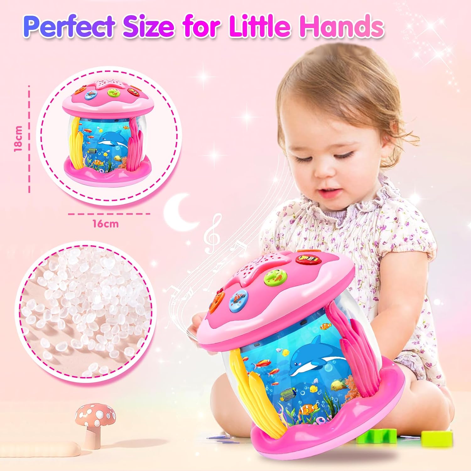 Thumbnail 4 de KALOISYHE Babyprojektor mit Musik für 1–2 Jahre