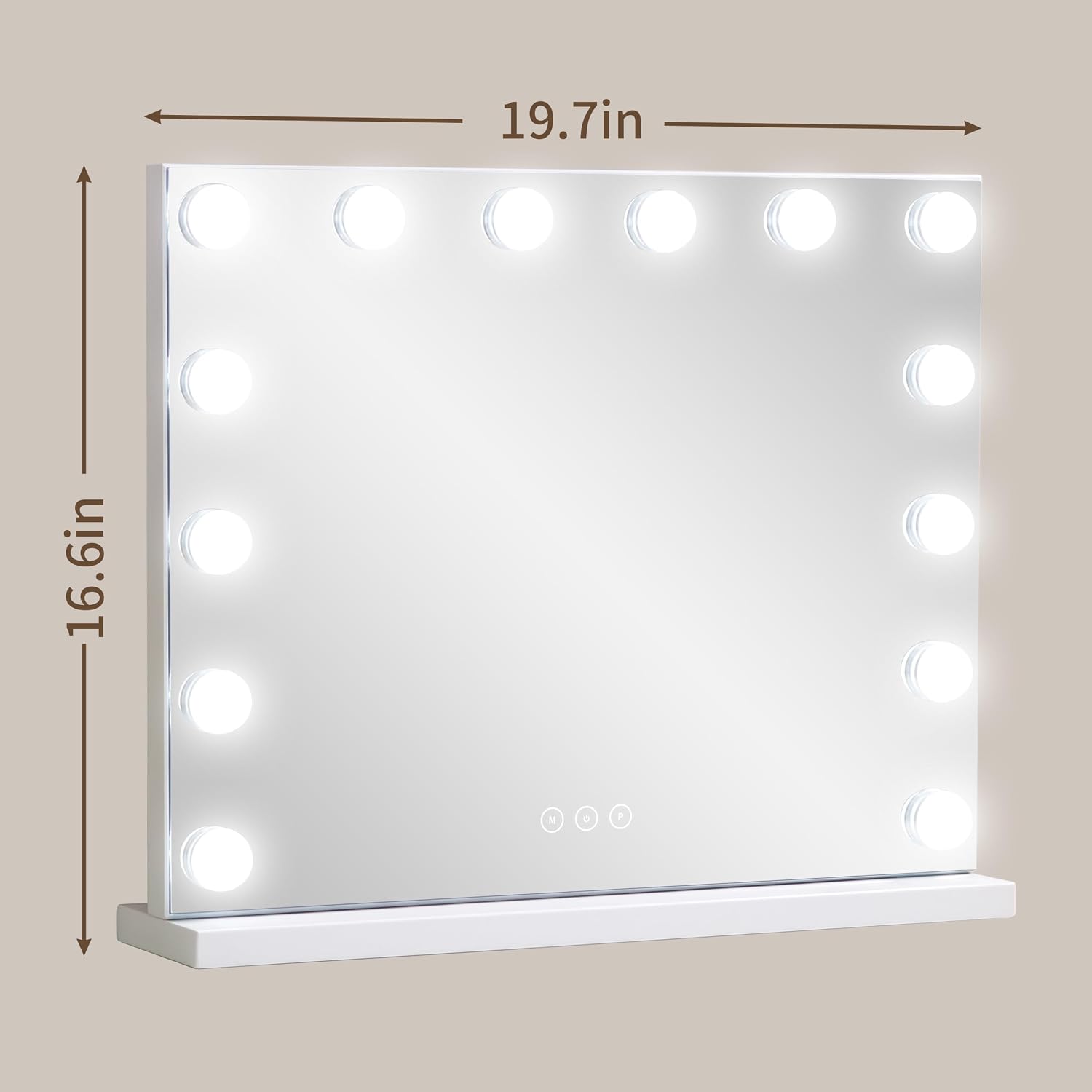 Thumbnail 4 de NUSVAN Vanity Mirror 50x40cm ๐