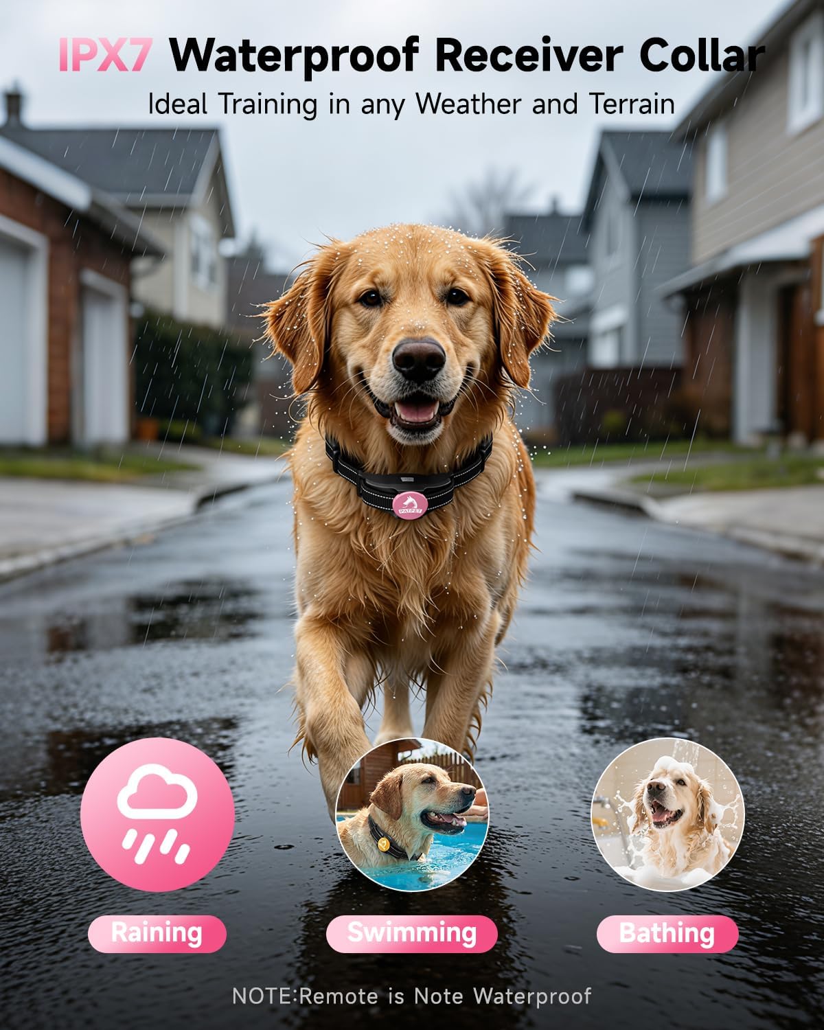 Detalle 2 de PATPET Dog Training Collar IPX7