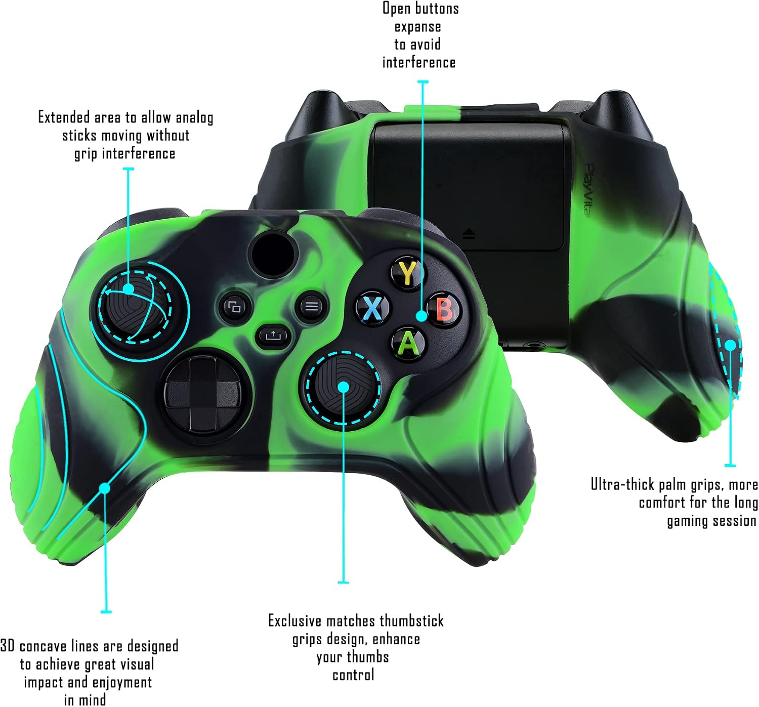 Detalle de eXtremeRate PlayVital Hülle Xbox Series S/X