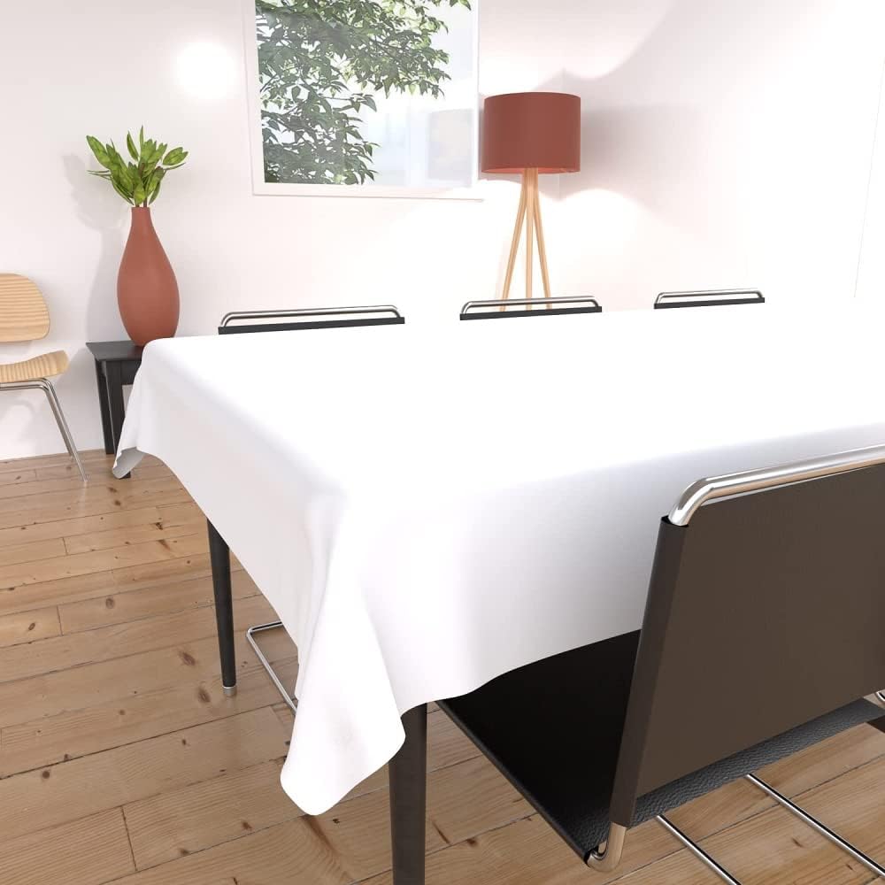 Thumbnail 3 de Soleil d'ocre Alix nappe anti-tâches 140x300 cm