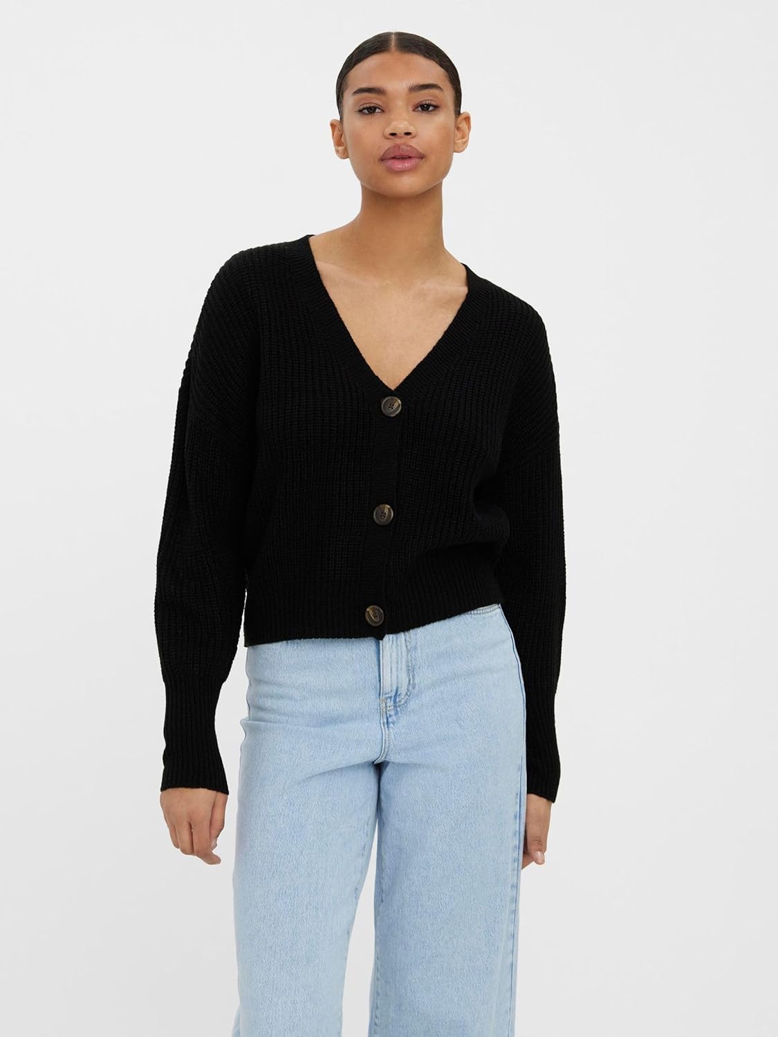 Detalle 2 de VERO MODA VMLEA Strickjacke 100% Acryl