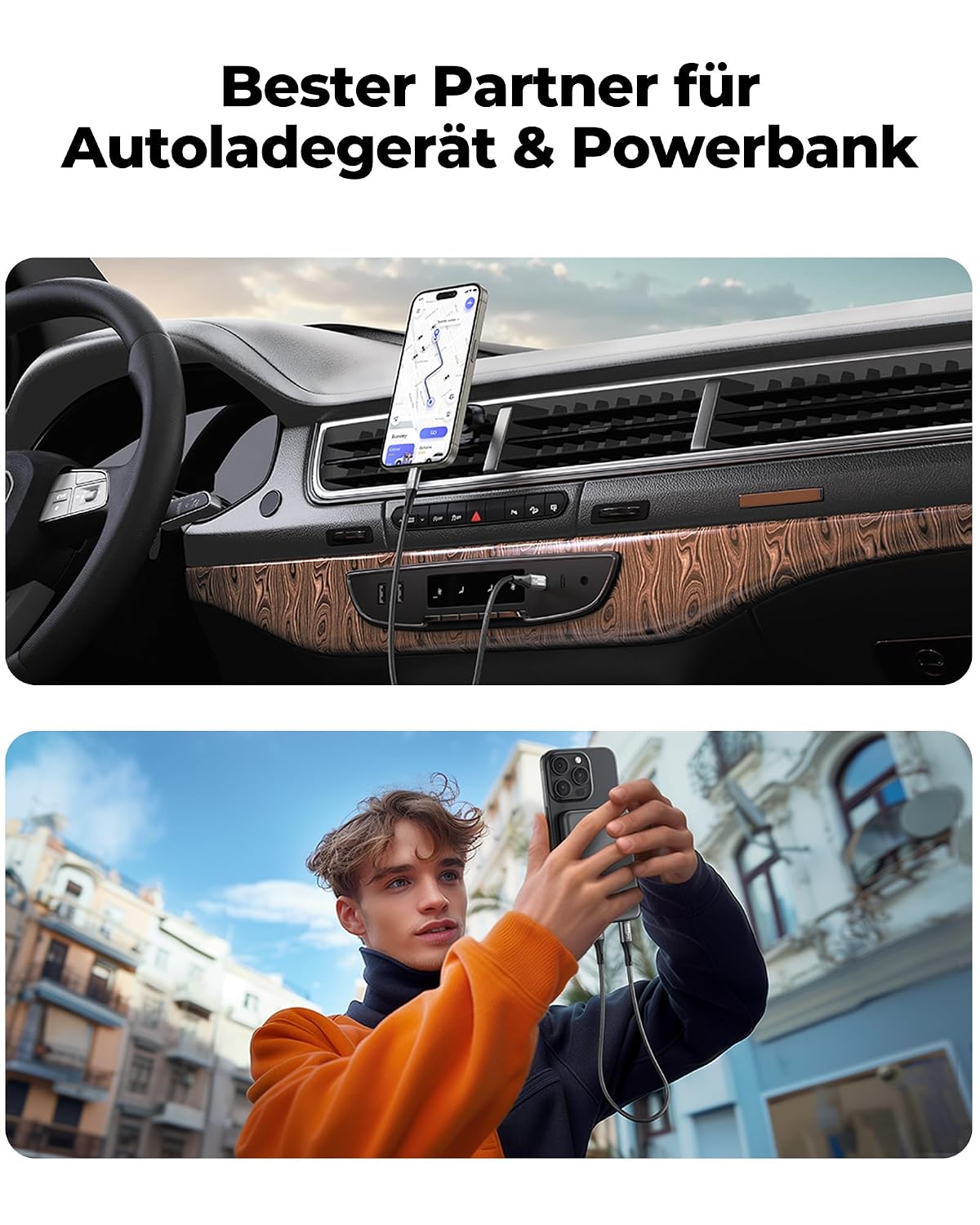 Thumbnail 2 de Silkland USB-C auf USB-C 15 cm Kabel 2er