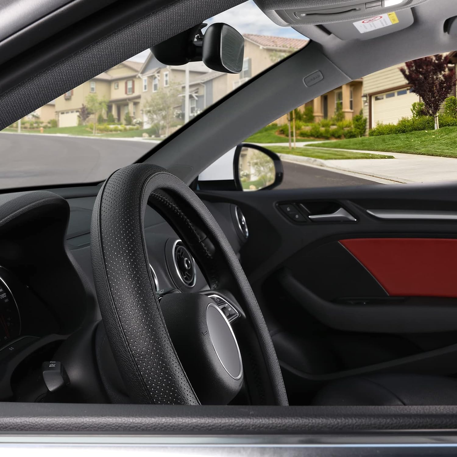 Detalle 2 de SEG Direct steering wheel cover, 37–39 cm
