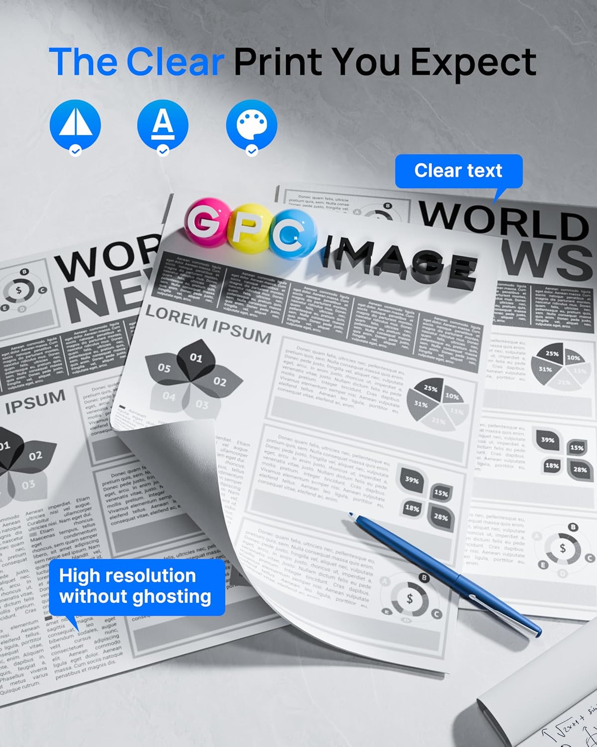 Thumbnail 3 de GPC Image TN2320 2-Pack toner cartridge 🖨️