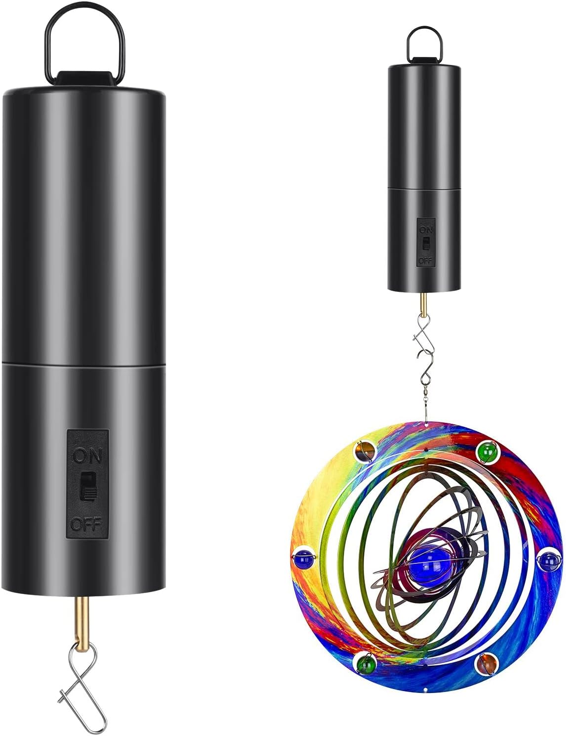 Thumbnail 6 de Ainiv 1 windspinner motor, circa 30 omw/min, op batterijen