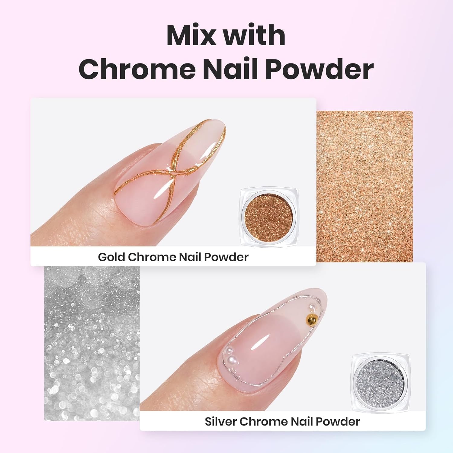 Thumbnail 4 de Beetles Crystal Orb 3D Gel Nail Art Kit 1 oz 💅