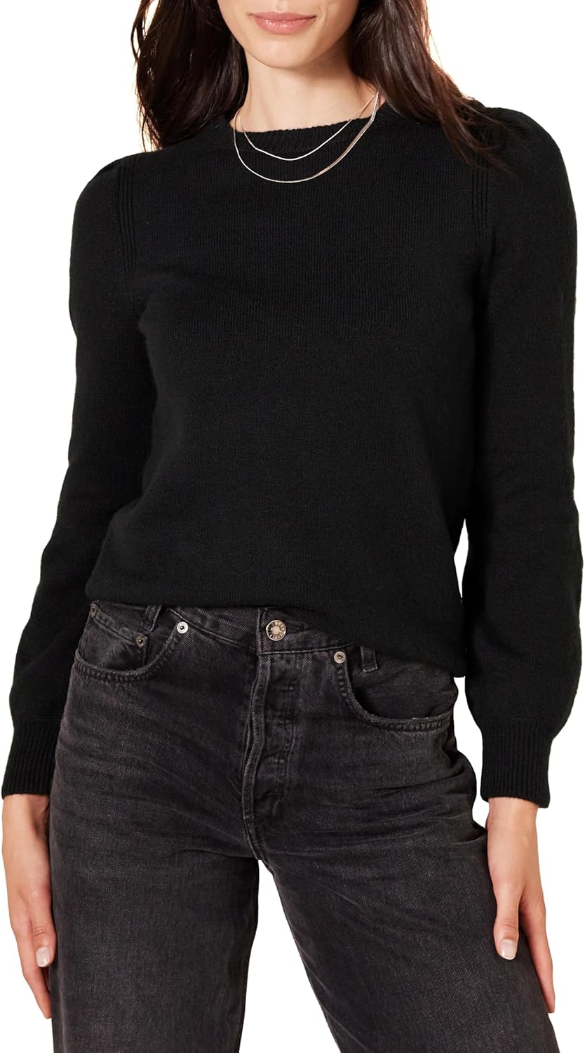 Thumbnail 6 de Amazon Essentials Women's Soft Touch Pleated Shoulder Crewneck Jumper