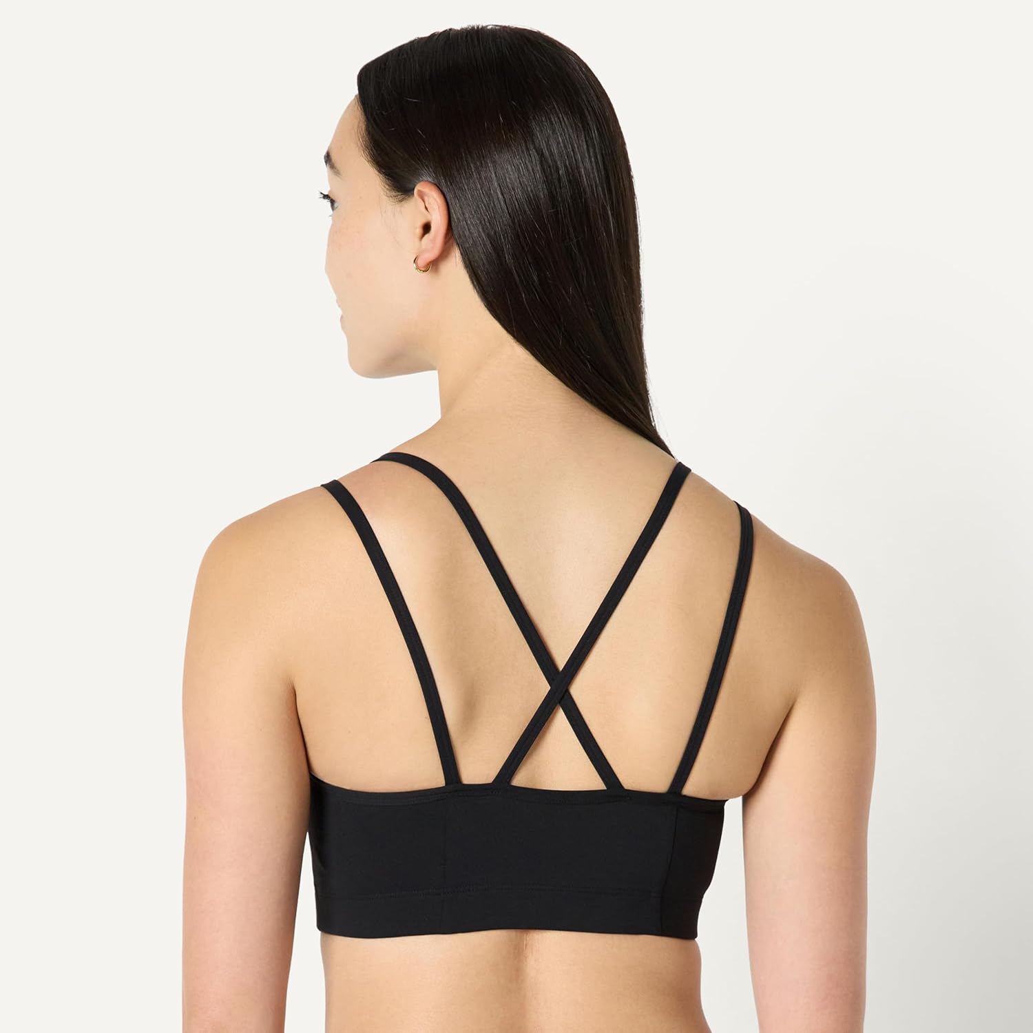 Detalle de Amazon Essentials Women's Active Total Train Light Support Strappy Back Gym Workout Sports Bra