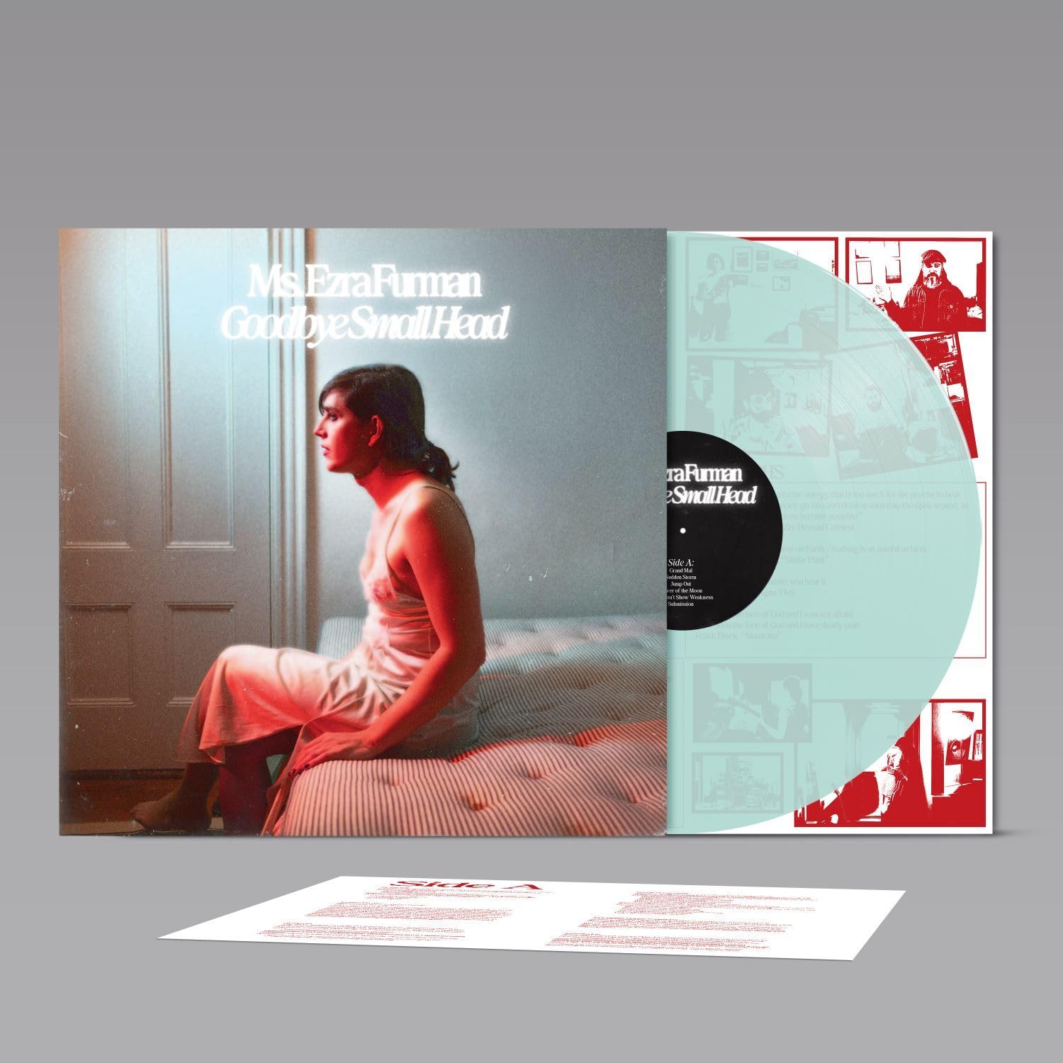 Detalle de Ezra Furman Goodbye Small Head Sea Blue 140g Vinyl LP