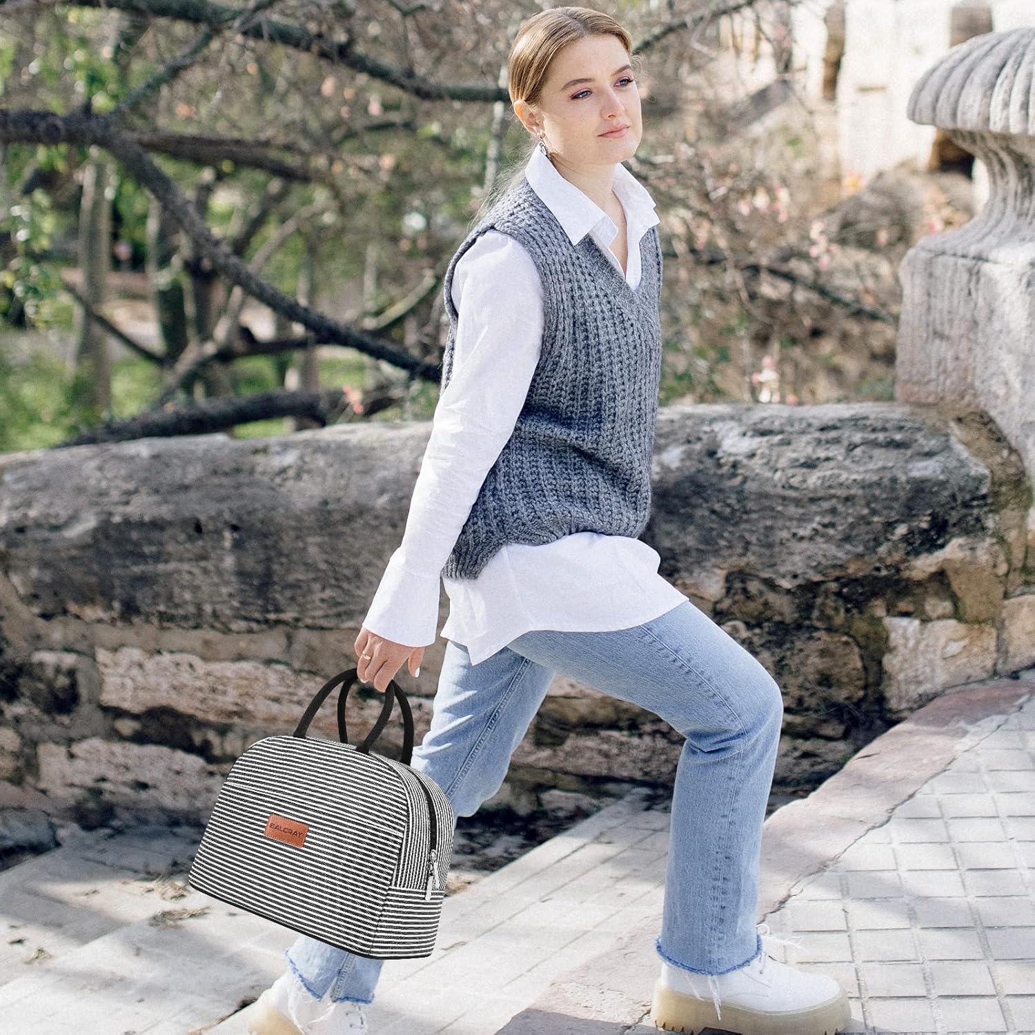 Thumbnail 6 de BALORAY Insulated Lunch Bag for Work, Travel, and Picnic