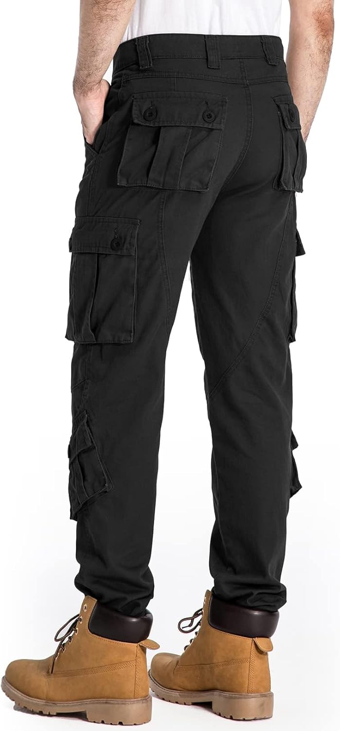 Thumbnail 2 de Jessie Kidden Men's Combat Camo Cargo Trousers – Tactical pants