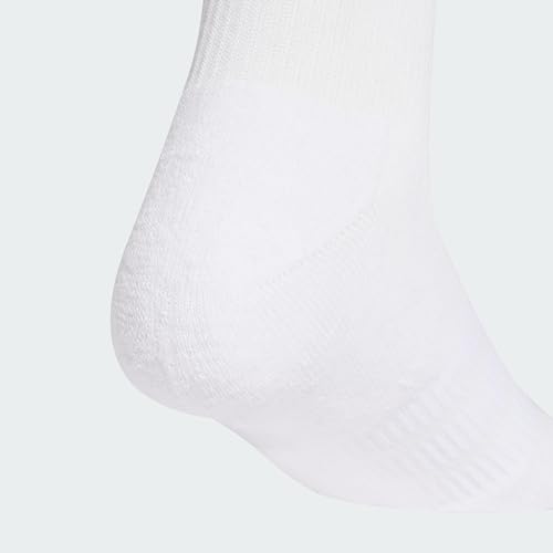 Detalle 1 de adidas Unisex Cushioned Sportswear Crew Socks 3er-Pack (Größe 48-51) – Wadenlang, blush pink/white/Wonder Sage