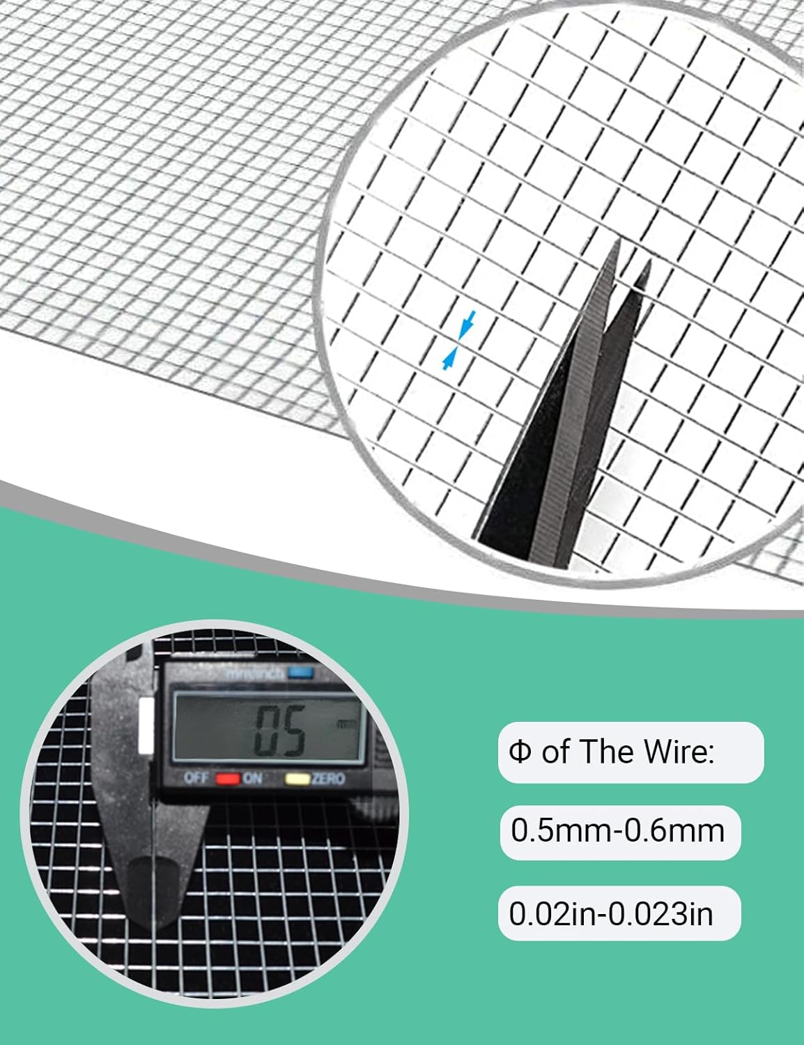 Thumbnail 3 de C&Xanadu Rodent Mesh 400mm x 12m – Galvanised Welded Wire Mesh Roll for Rat and Mouse Prevention