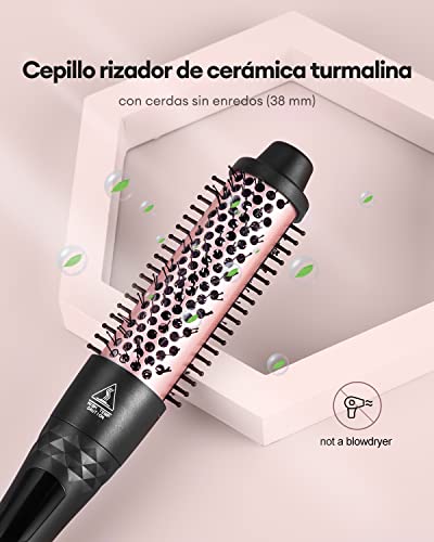 Thumbnail 6 de CkeyiN Rizador Profesional 4 en 1 con Barriles Cerámica 💇♀