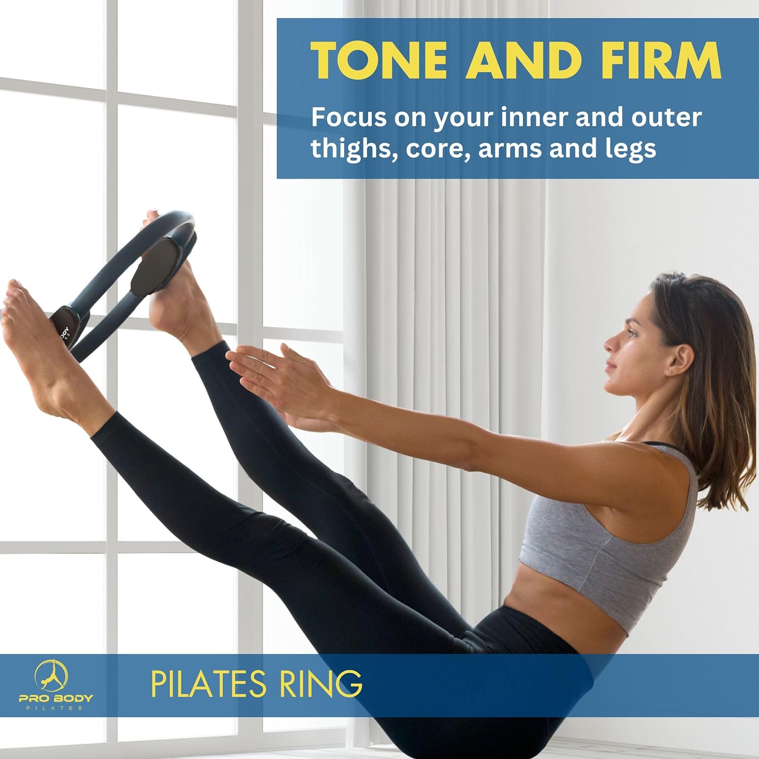Thumbnail 5 de ProBody Pilates Fitness Circle 14" Pilates ring 🧘♀