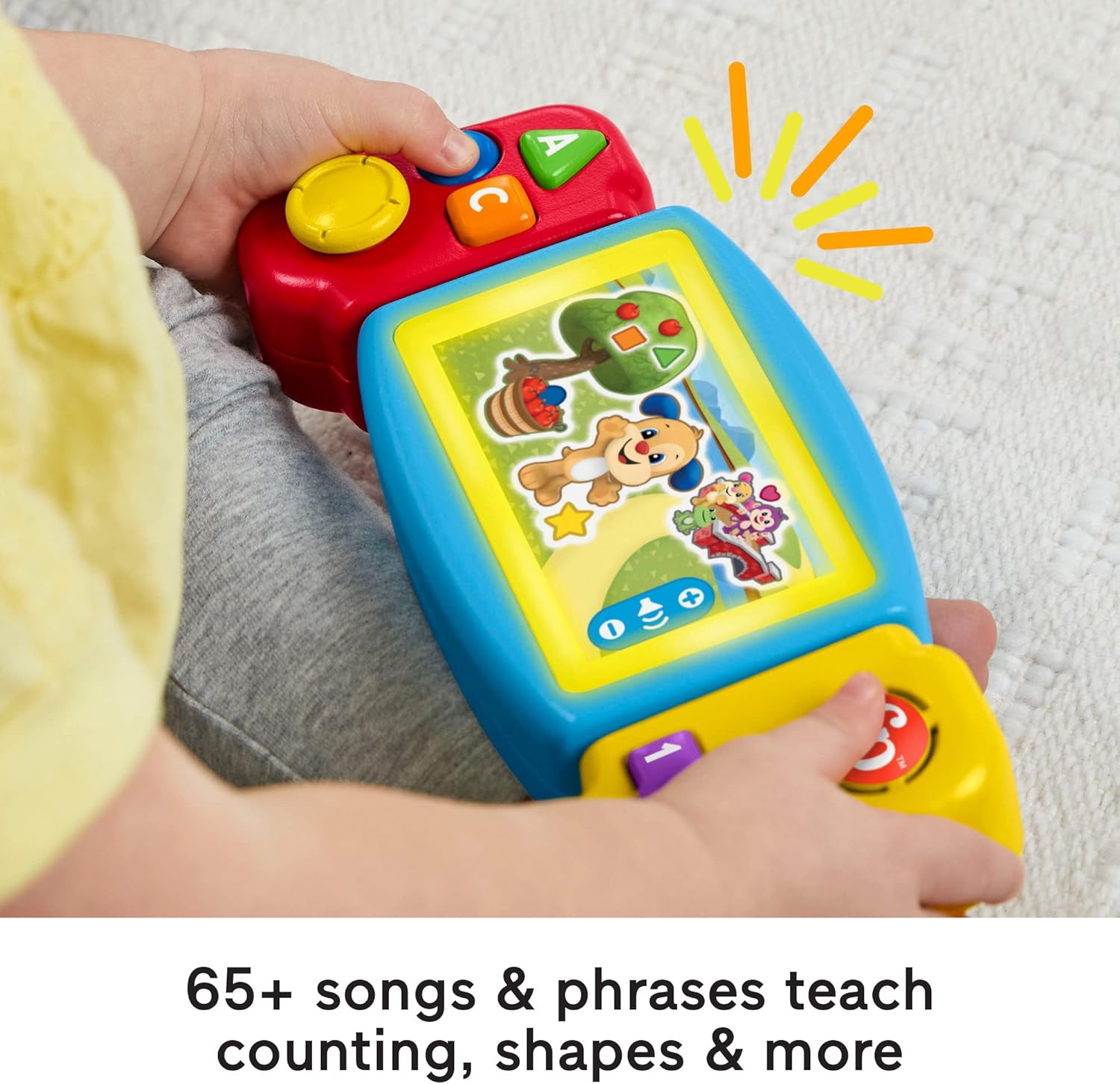 Thumbnail 4 de Fisher-Price Laugh & Learn Pretend Video Game Toddler Toy (UK version) – Twist & Learn Gamer, HNM83