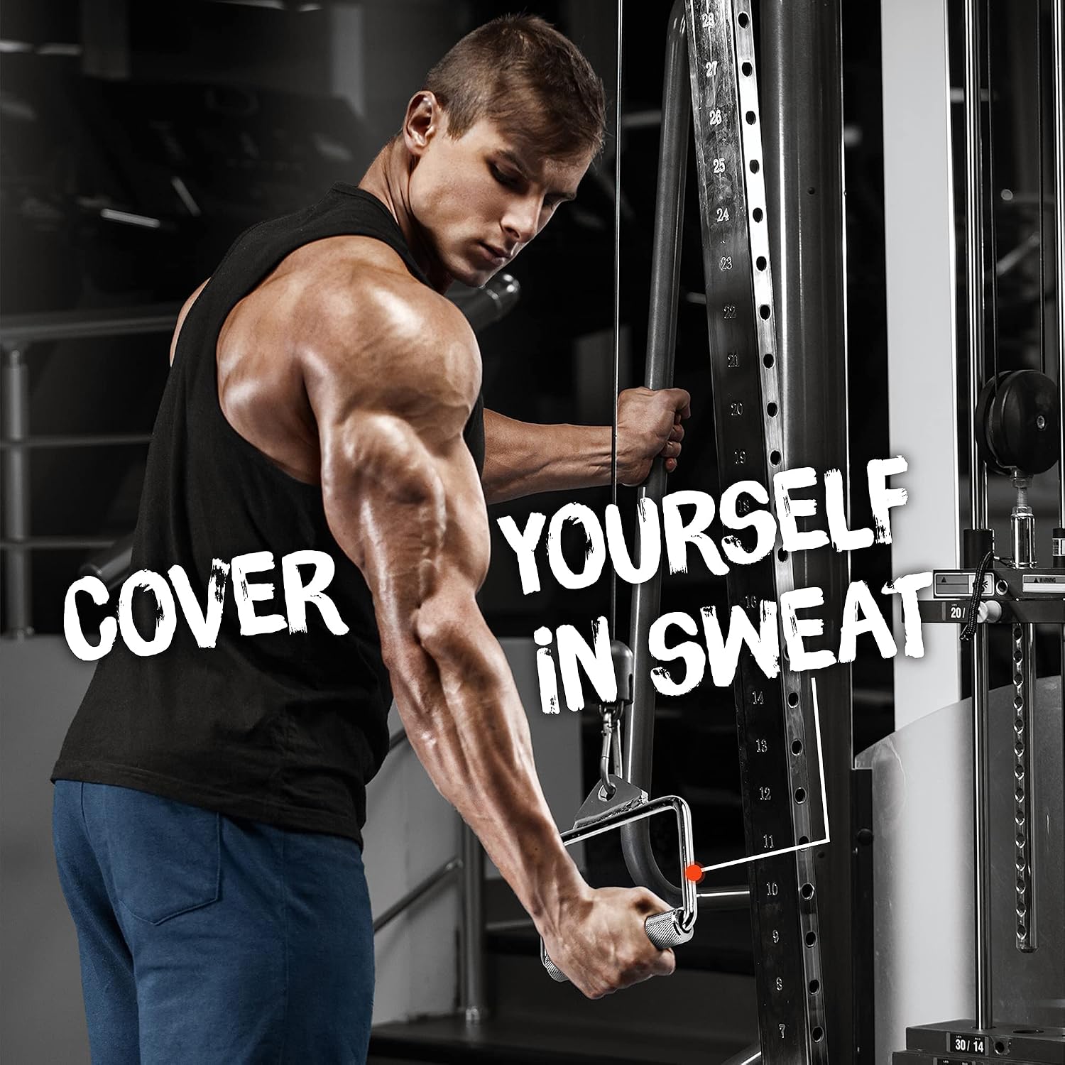 Thumbnail 6 de Yes4All Attacco per Cavo con Impugnatura a Doppia D – Maniglia per Allenamento con i Pesi