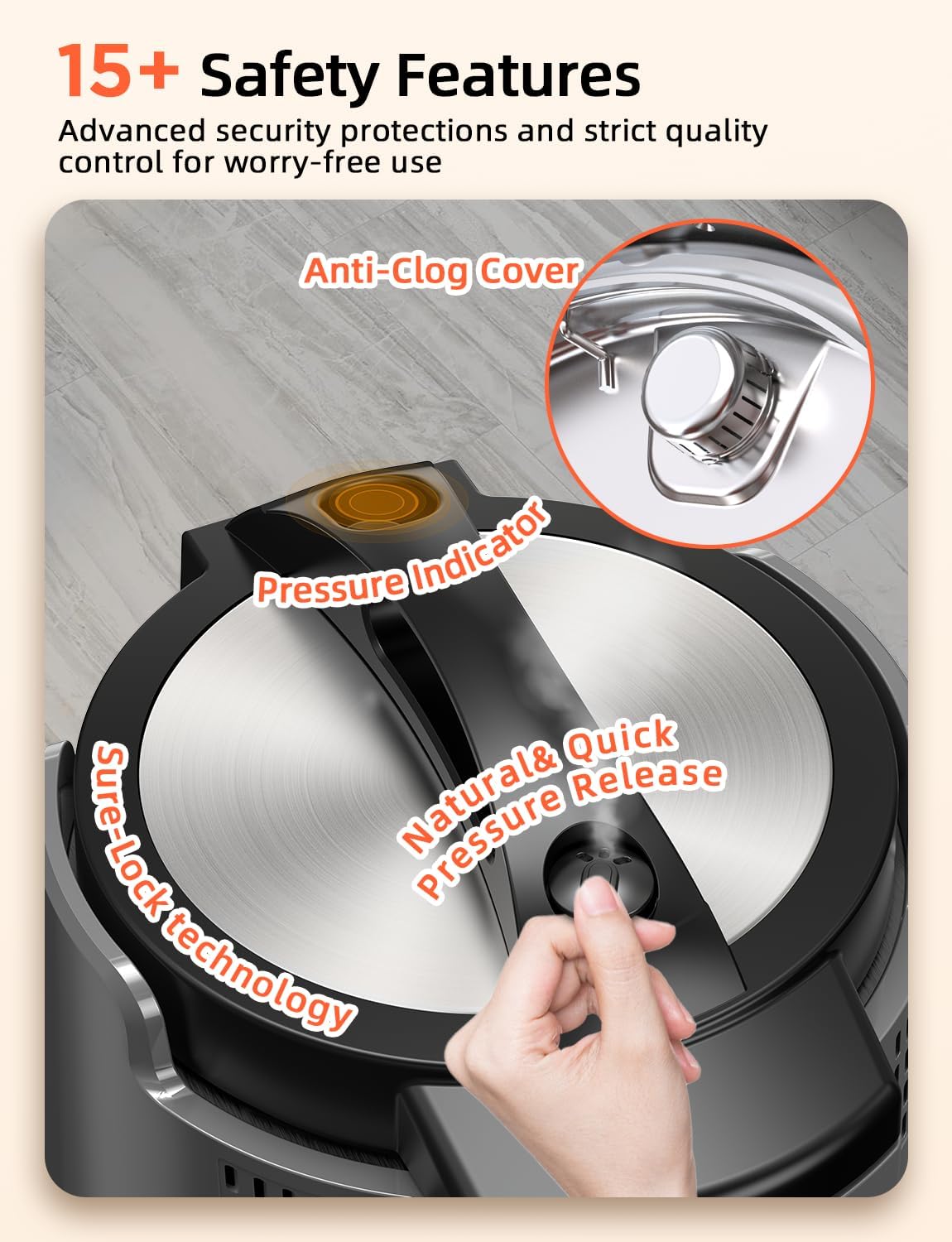 Thumbnail 6 de Nuwave Duet Pressure Cooker & Air Fryer 🍲