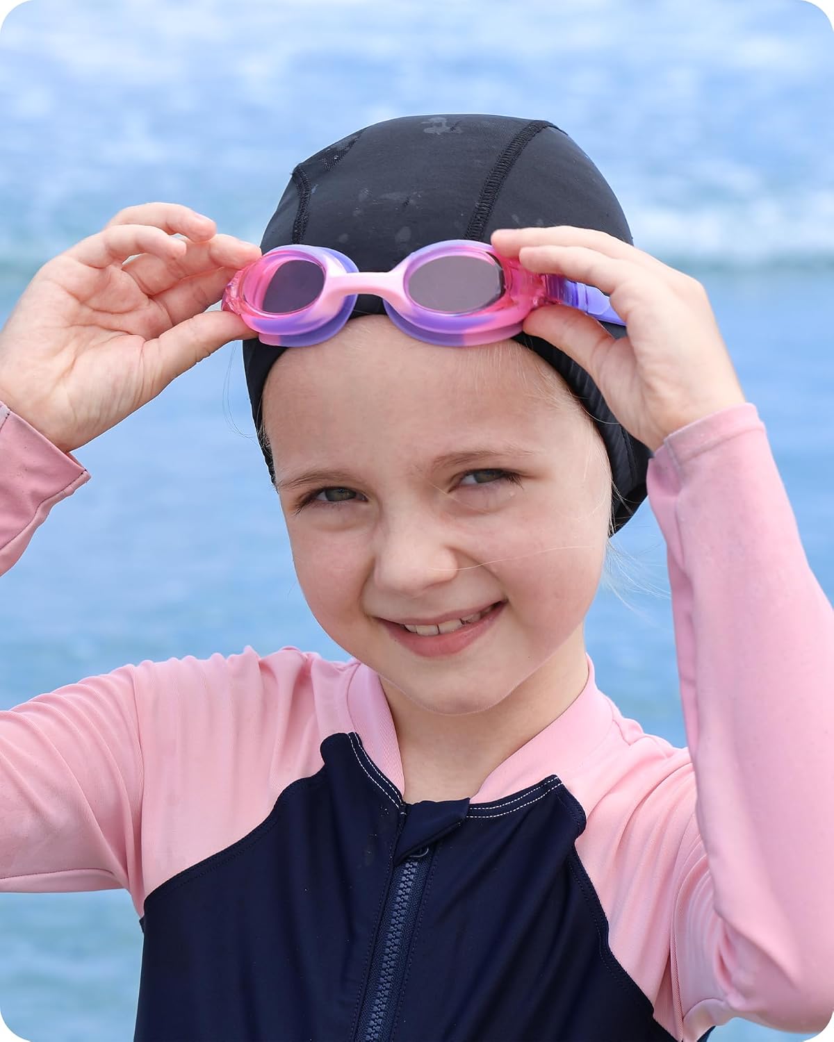Thumbnail 4 de Findway Schwimmbrille Kinder UV Schutz Anti Nebel