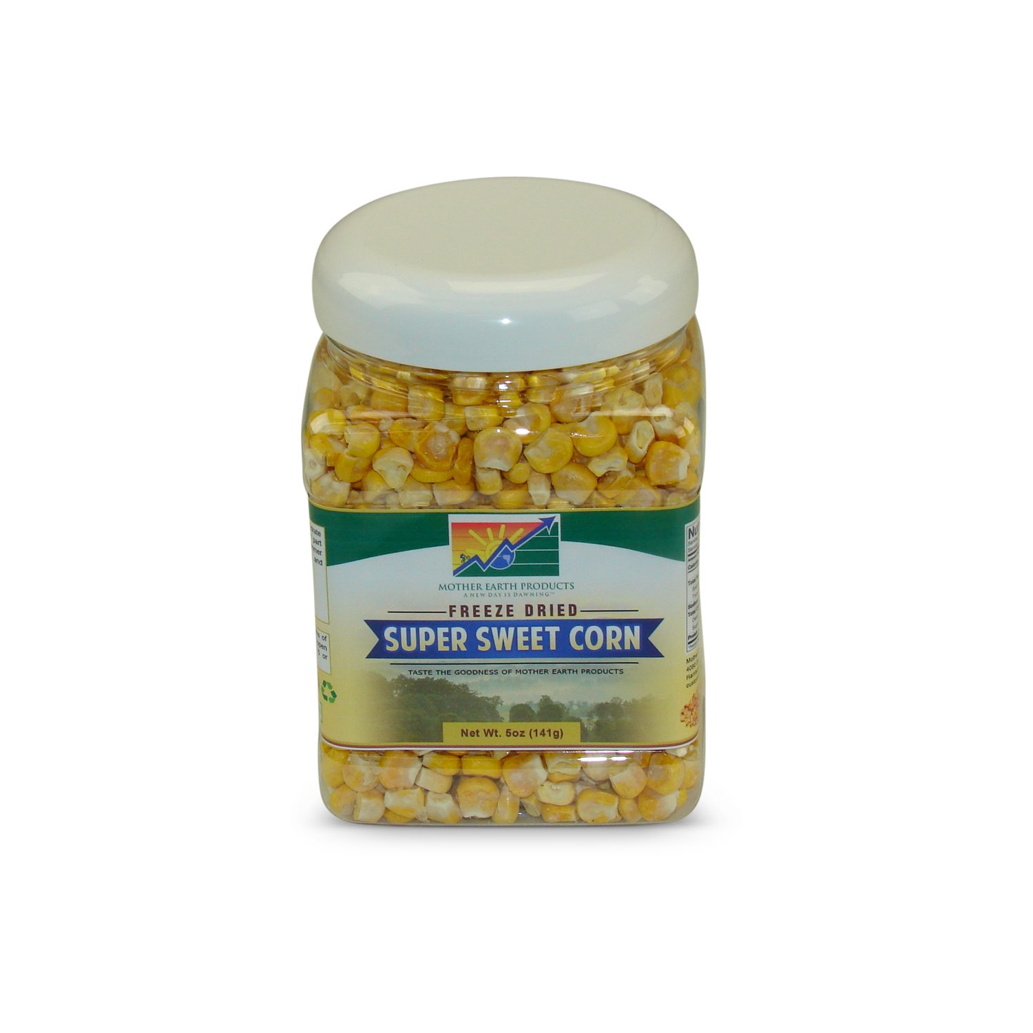 Detalle de Mother Earth Products SG_B008470PLU_US Freeze-Dried Super Sweet Corn, 5 oz