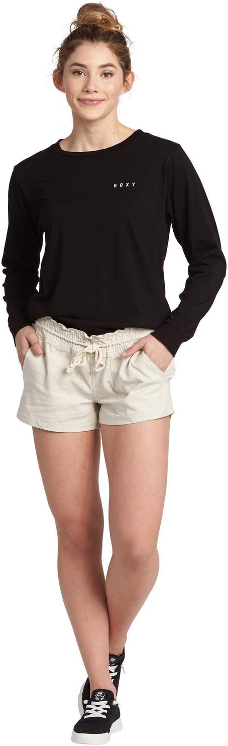 Thumbnail 4 de Roxy Women's Oceanside Beach Short: Lightweight Linen Blend Comfort for Beachwear and Beyond