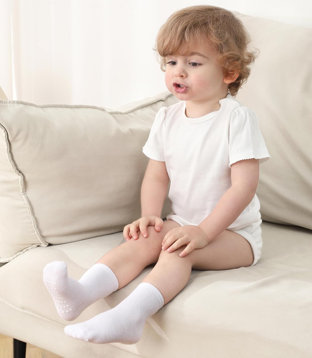 Detalle 2 de Baby Toddler Crew Socks, 12-Pack