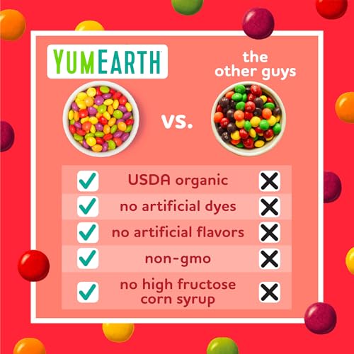 Thumbnail 5 de YumEarth Organic Giggles Chewy Candy – 0.5oz Snack Pack, Box of 15