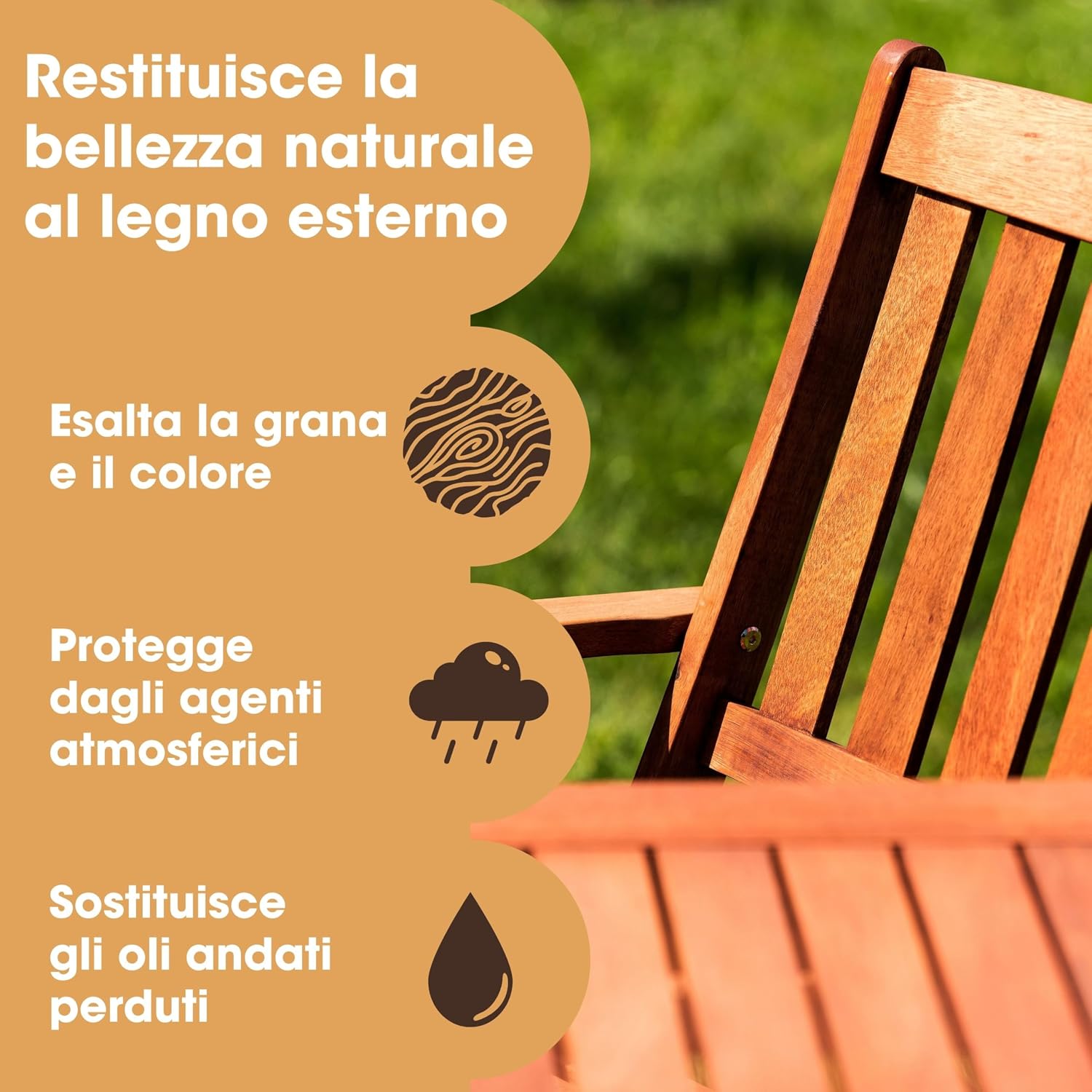 Detalle 2 de Furniture Clinic Olio per Teak 2,5 L