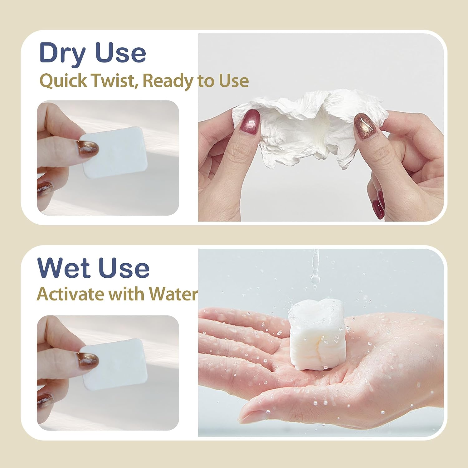 Detalle de ourmed life Compressed Towel Tablets 56 count
