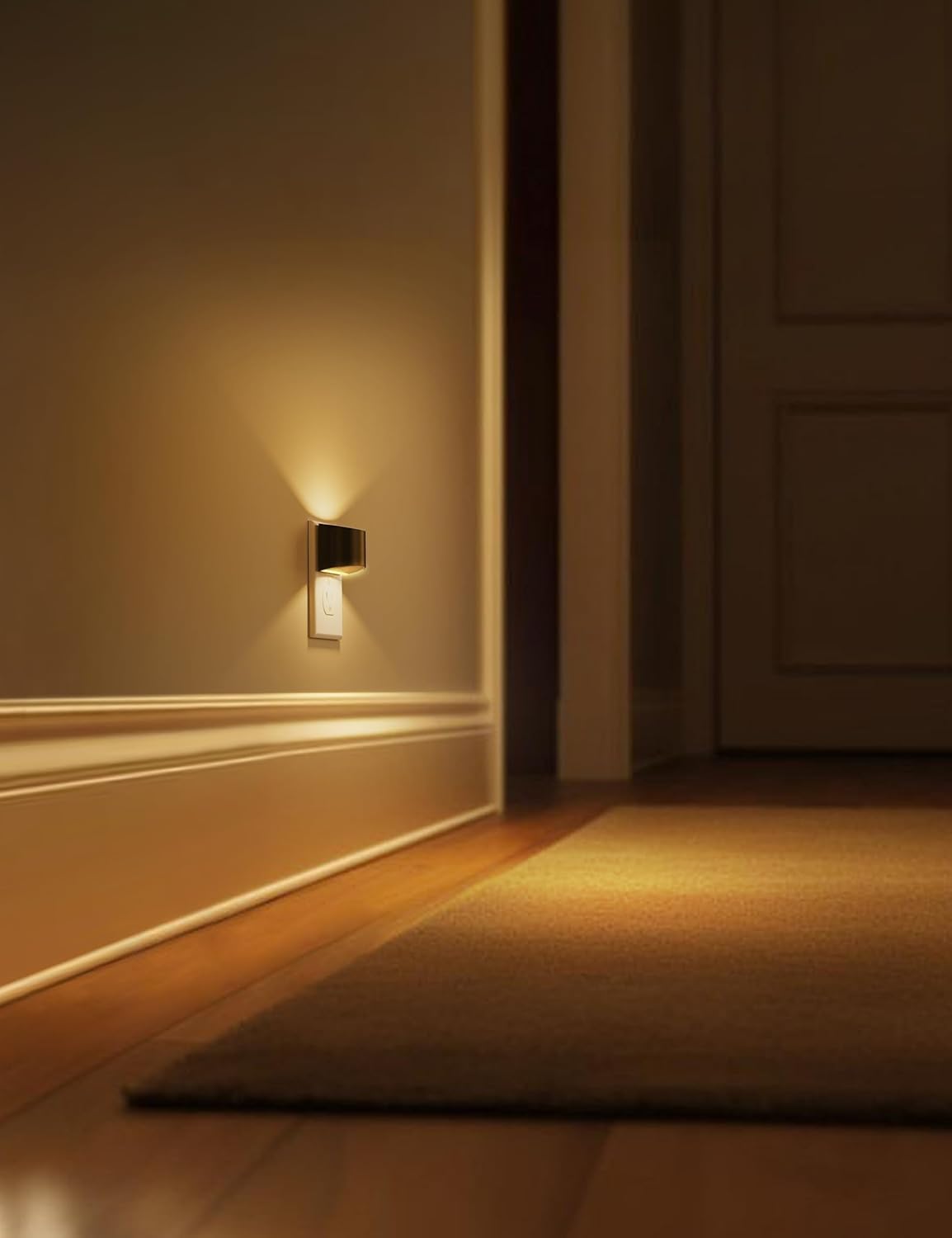 Detalle 2 de L LOHAS LED GY107 Plug-In Night Lights, Dimmable with Dusk-to-Dawn Sensor