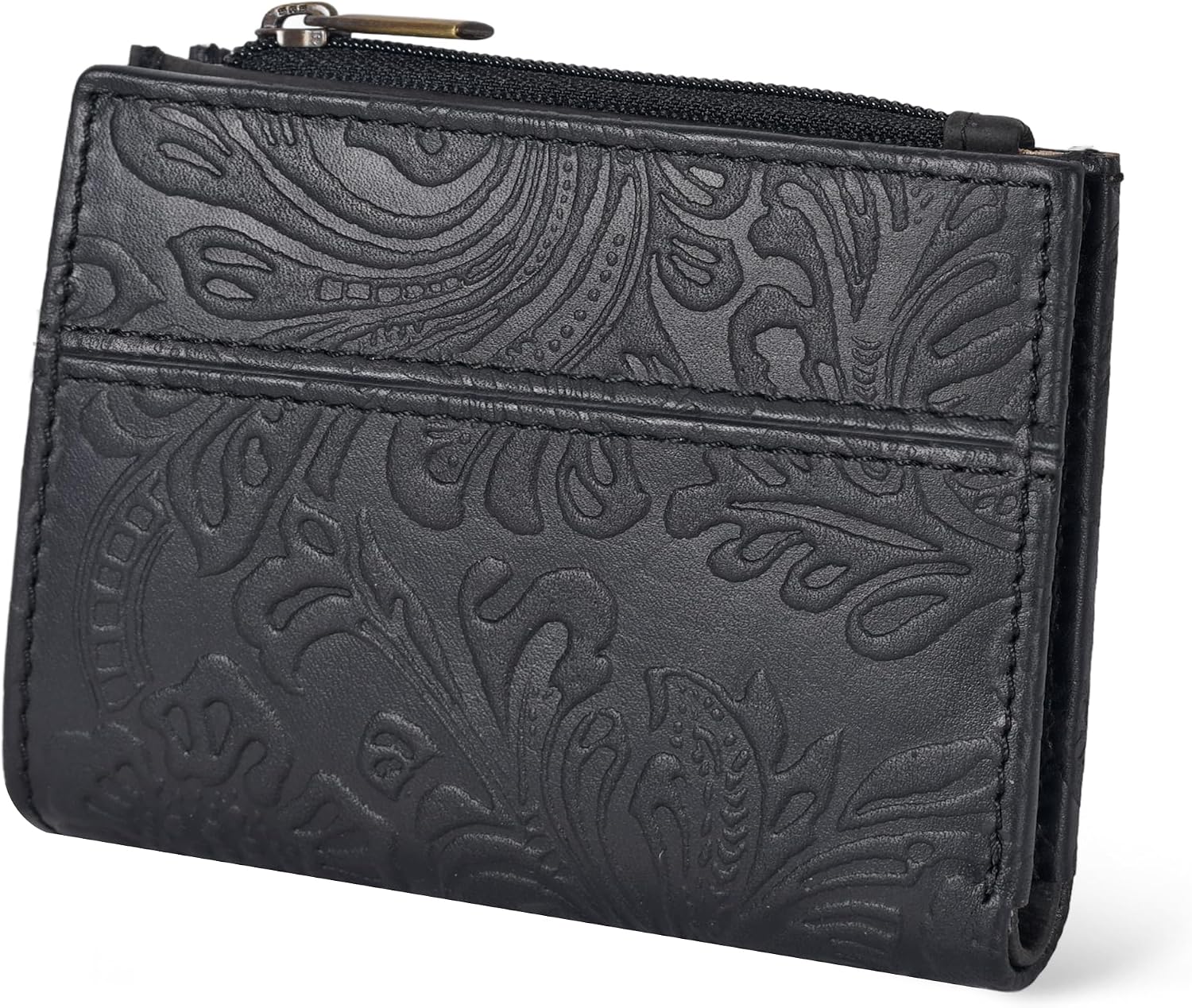 Detalle de Wallet for Women Full Grain Leather 4.2x3.4in