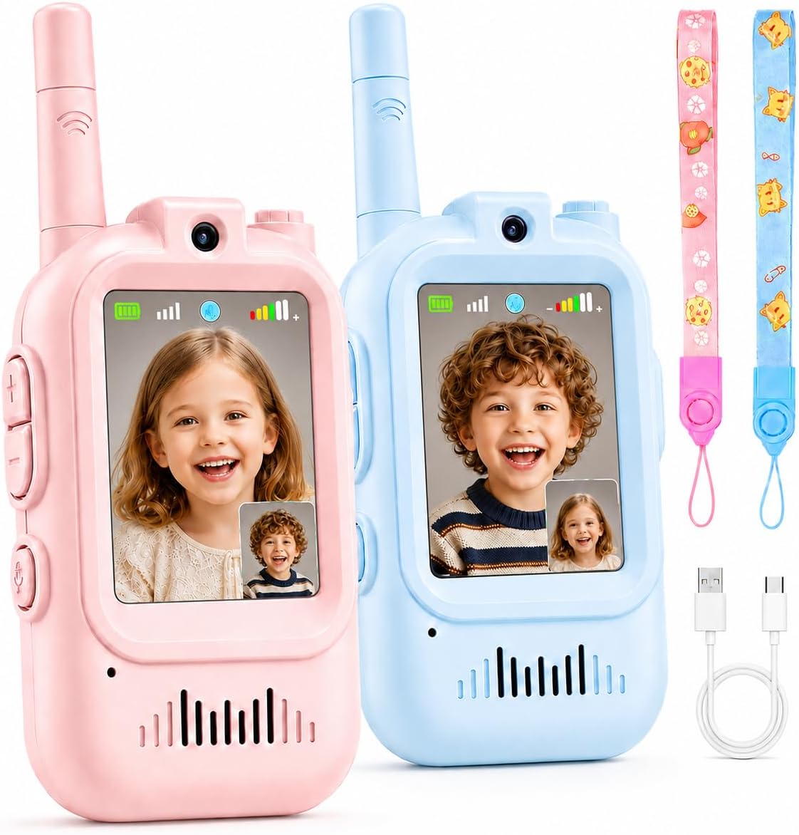 Detalle de Walkie Talkie for Kids with HD Camera 1200mAh
